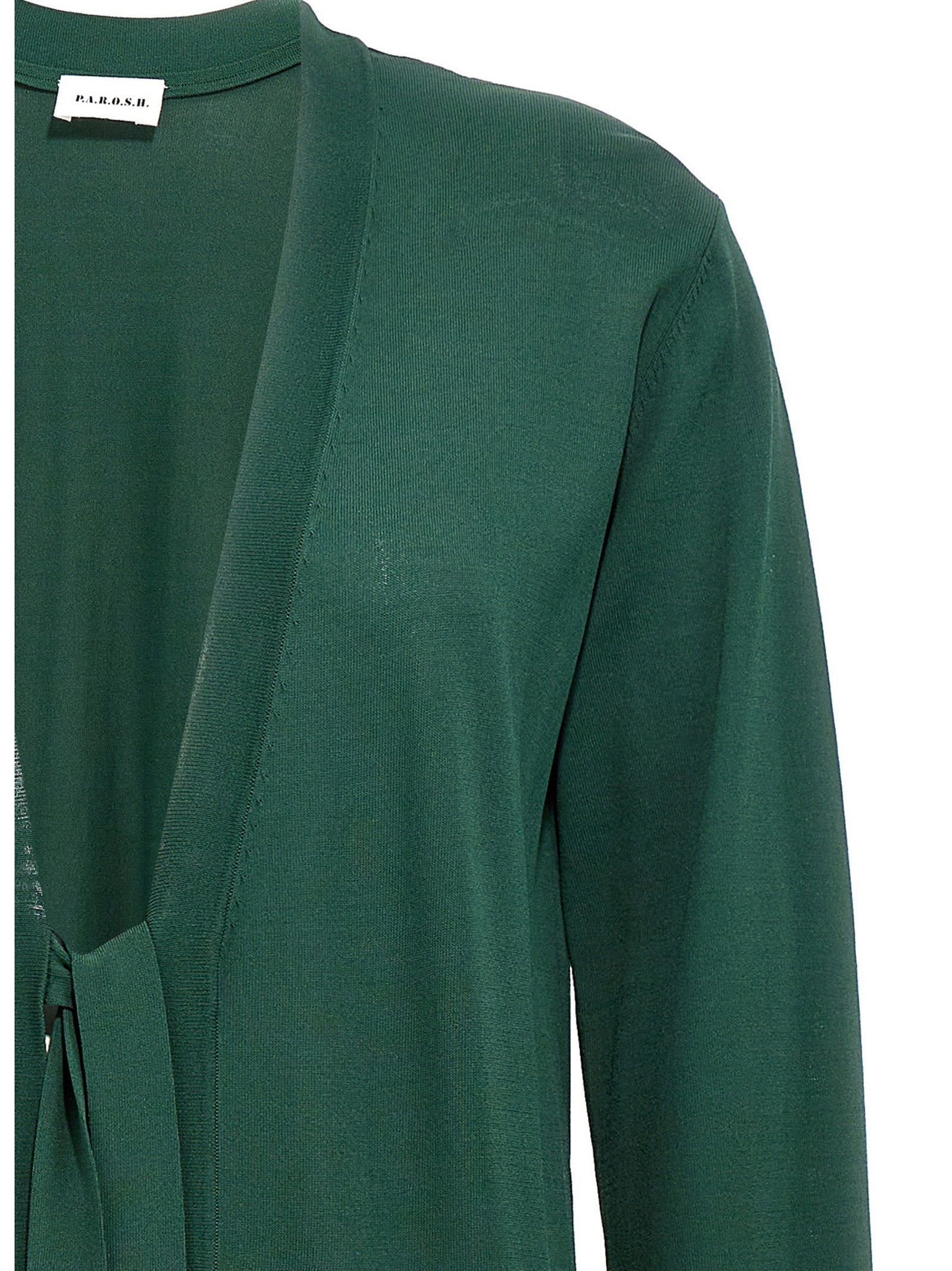 P.A.R.O.S.H. Bicolor Viscose Cardigan