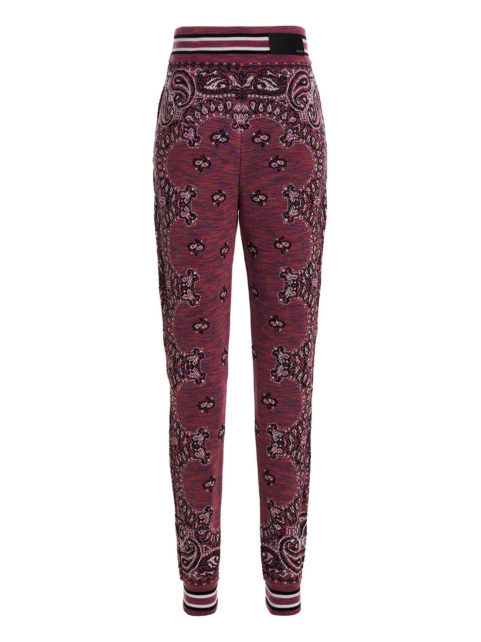 Amiri Purple Cotton Joggers (Workout Pants)