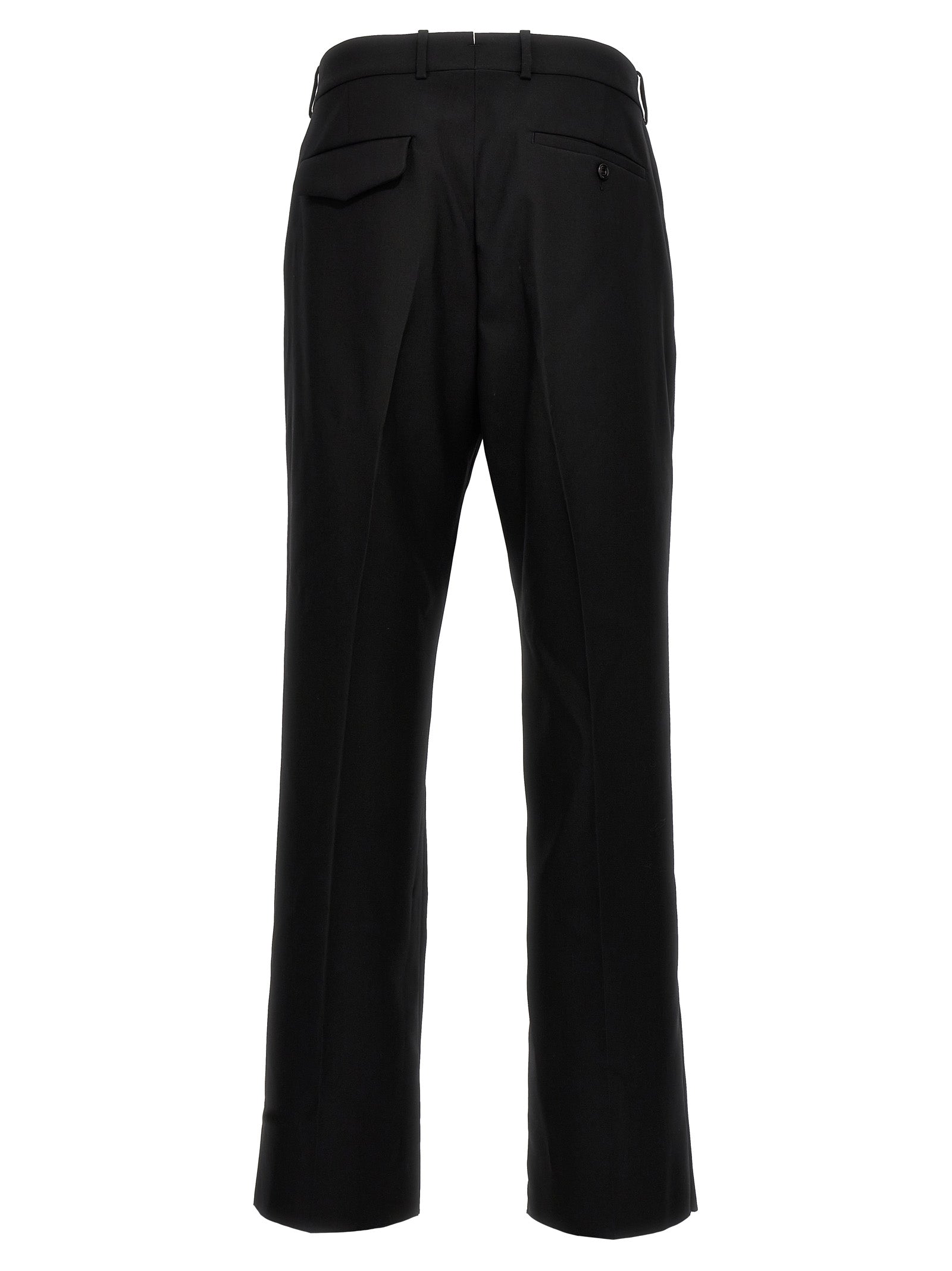 Alexander McQueen Black Wool Dress Pants