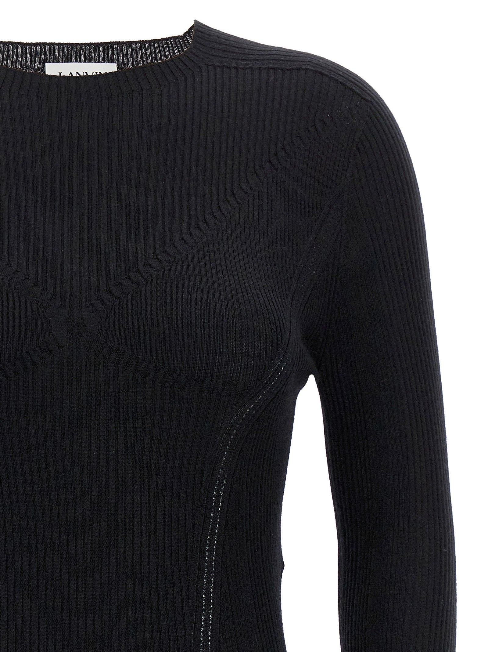 Lanvin Black Cashmere Cardigan