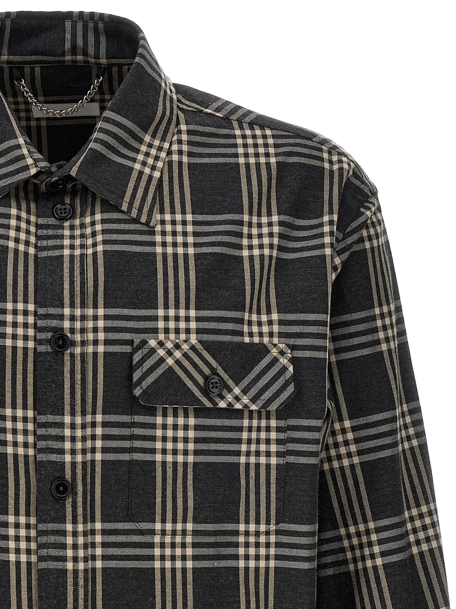 1989 Studio Gray Cotton Blouse