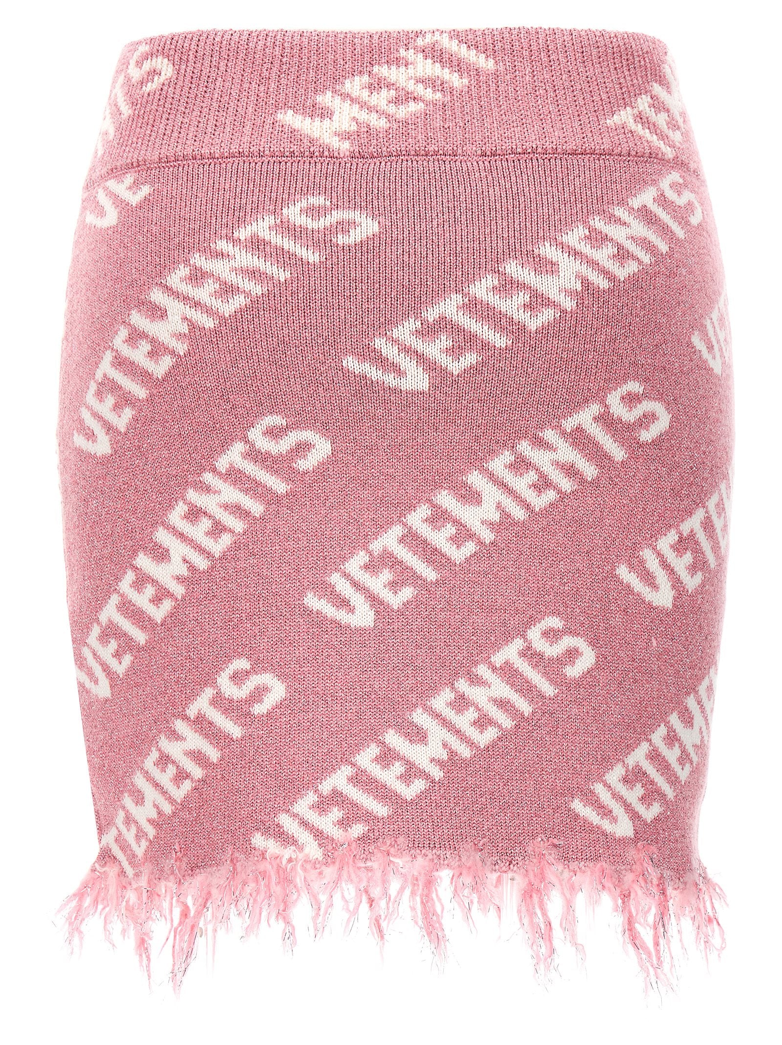 Vetements Multicolor Viscose Long Skirt