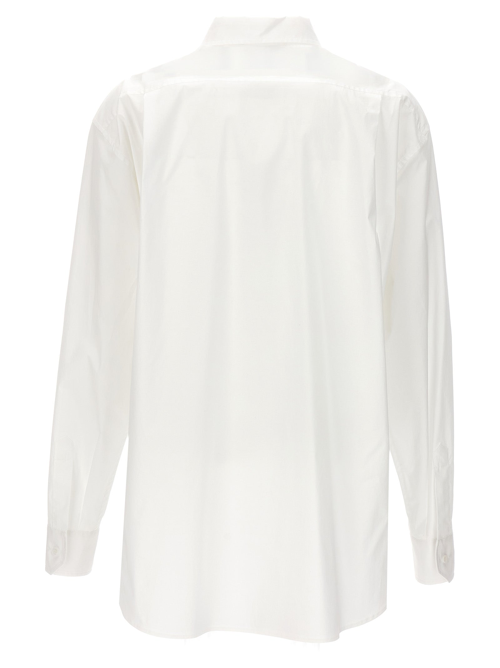 Moschino White Cotton Blouse