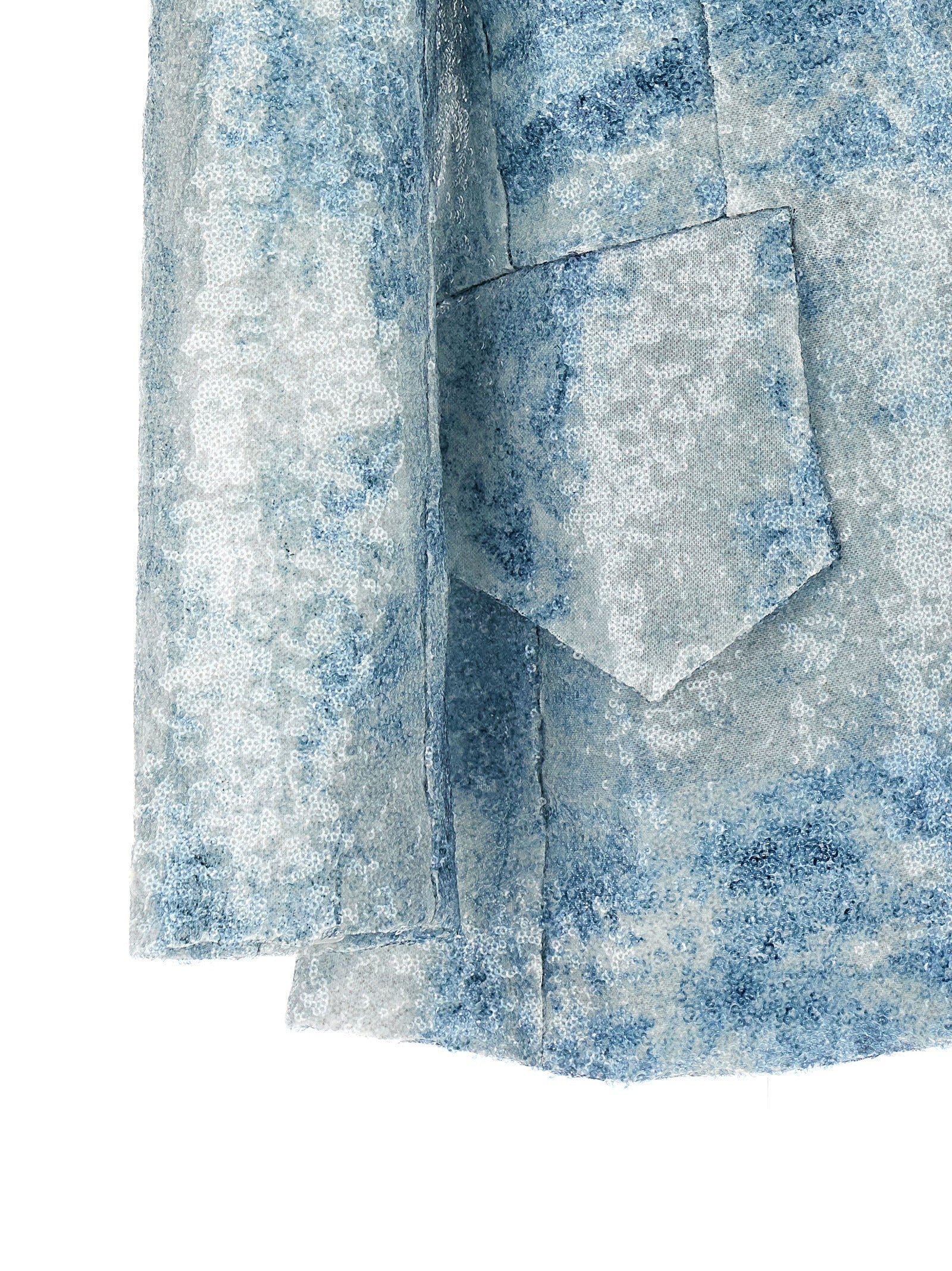 LE TWINS Blue Polyester Blazer
