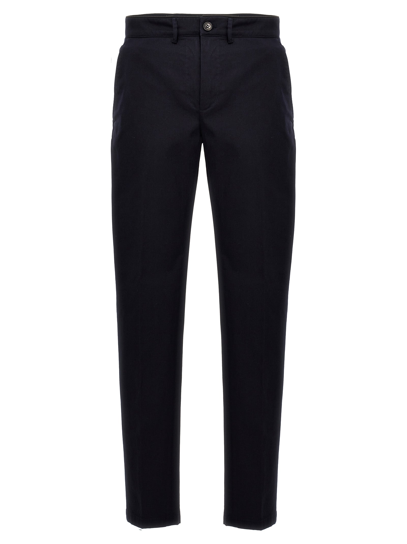 Department 5 Blue Cotton Casual Pants