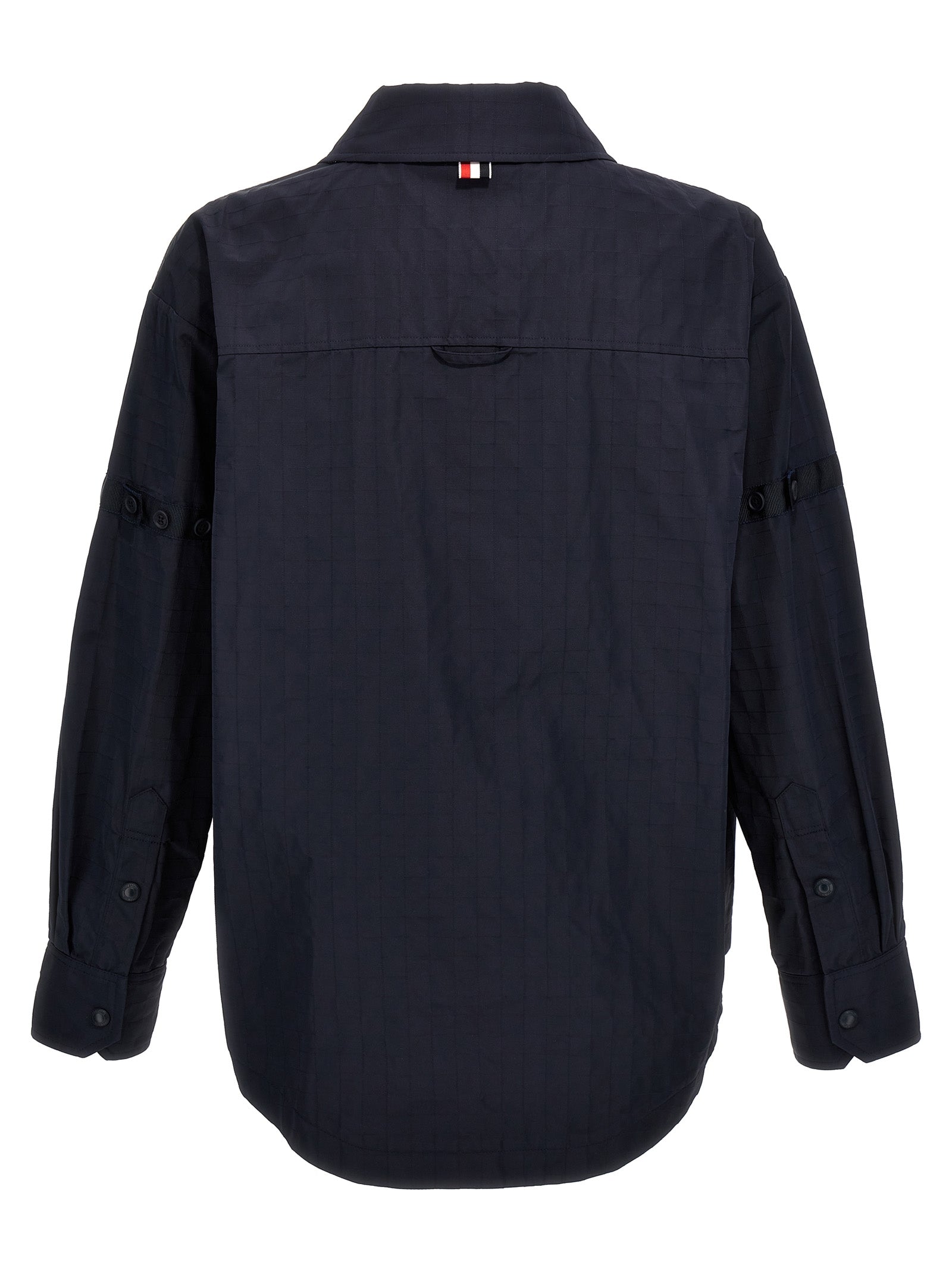 Thom Browne Blue Polyamide Blouse