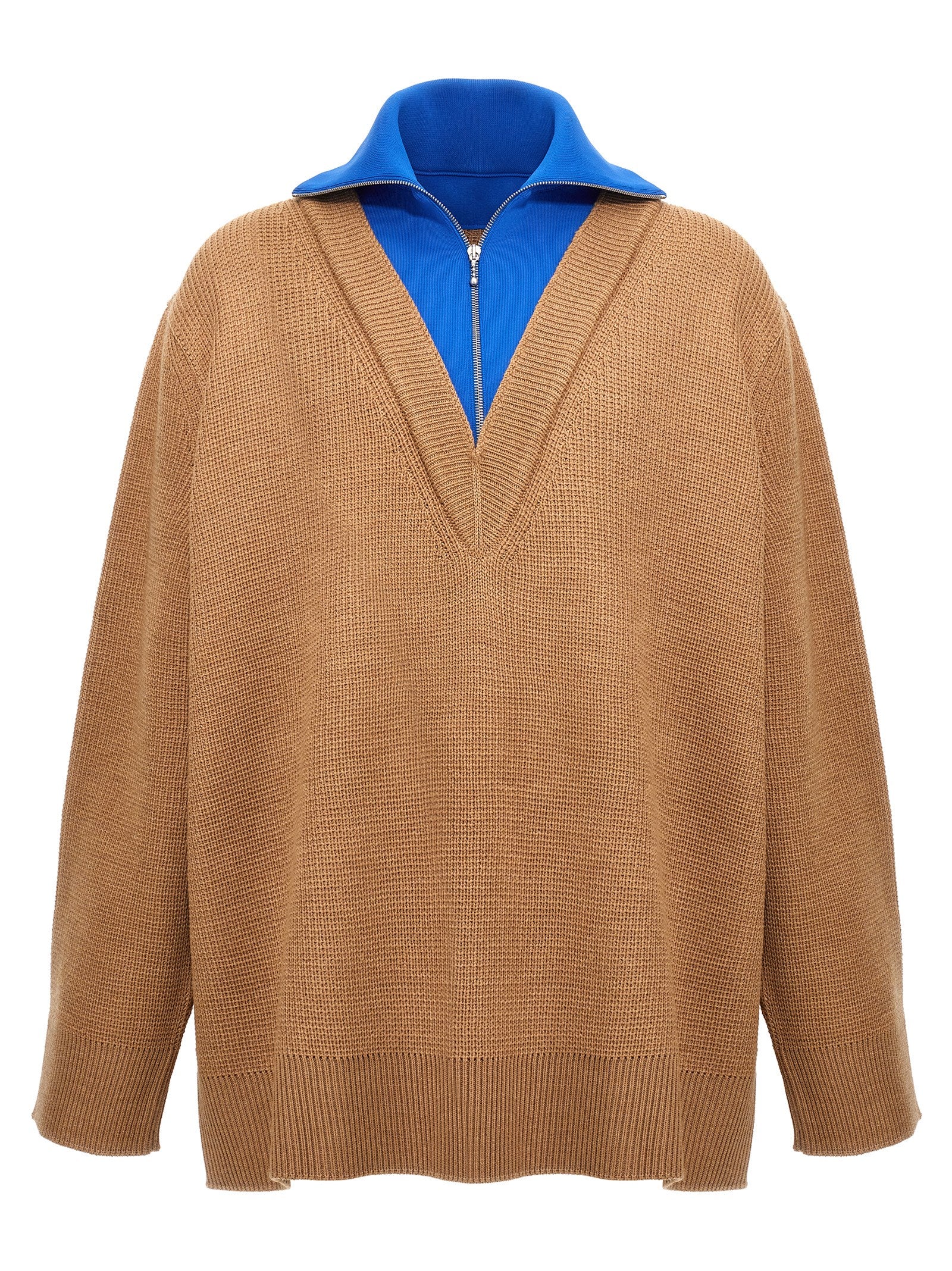 Jil Sander Multicolor Wool Cardigan