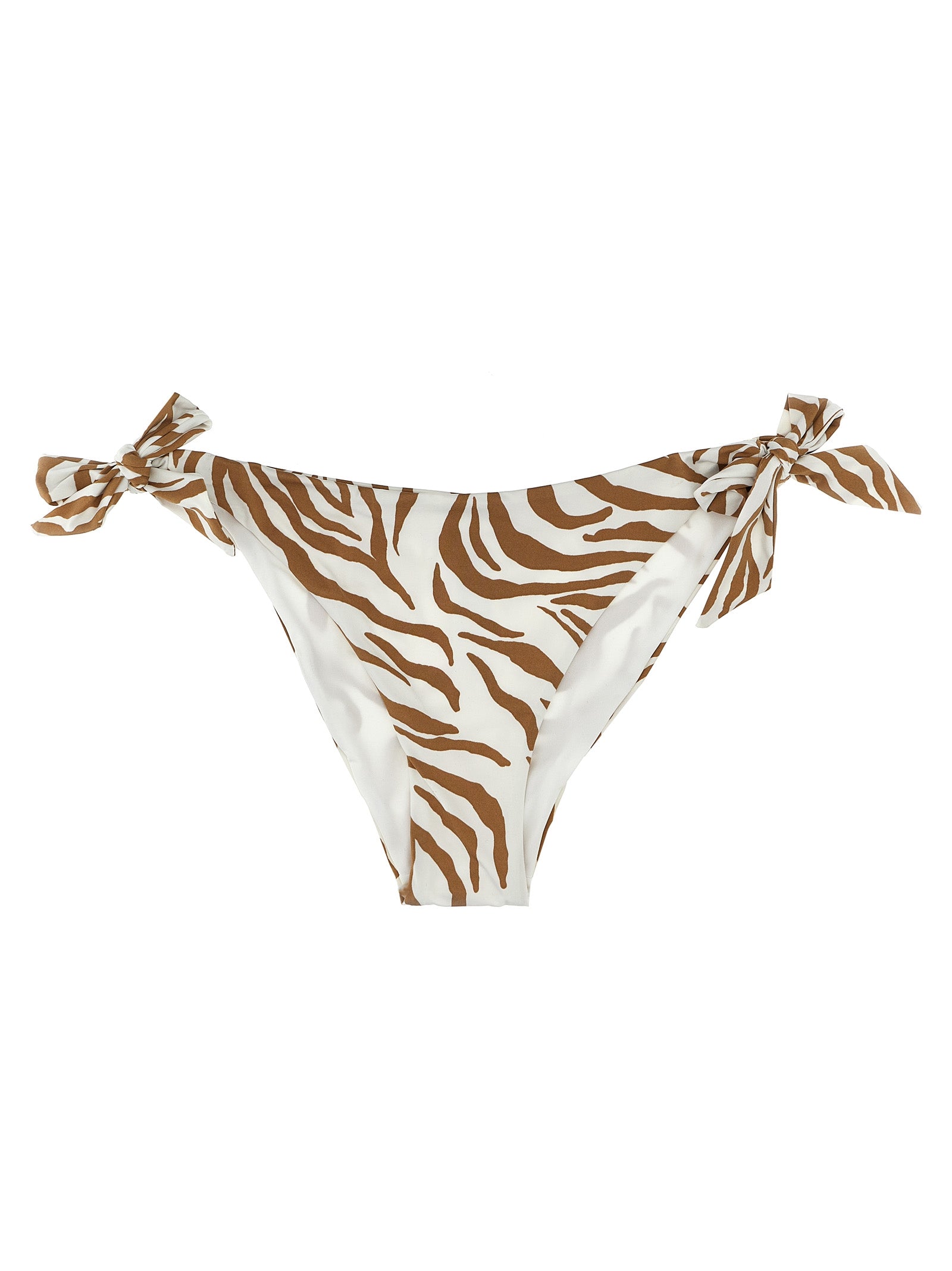 Max Mara Beige Polyamide Swim Briefs