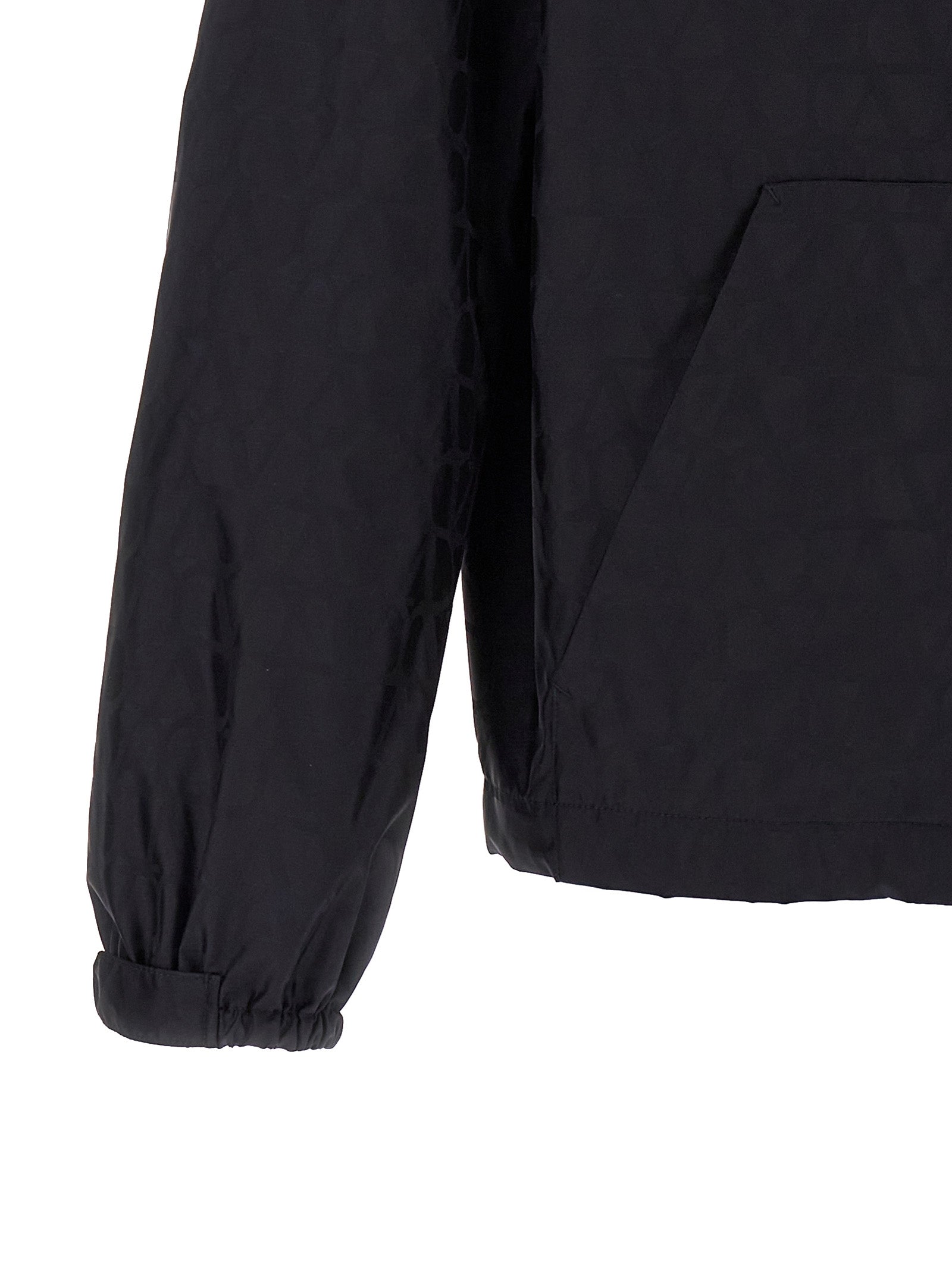 Valentino Garavani Blue Polyamide Shell Jacket