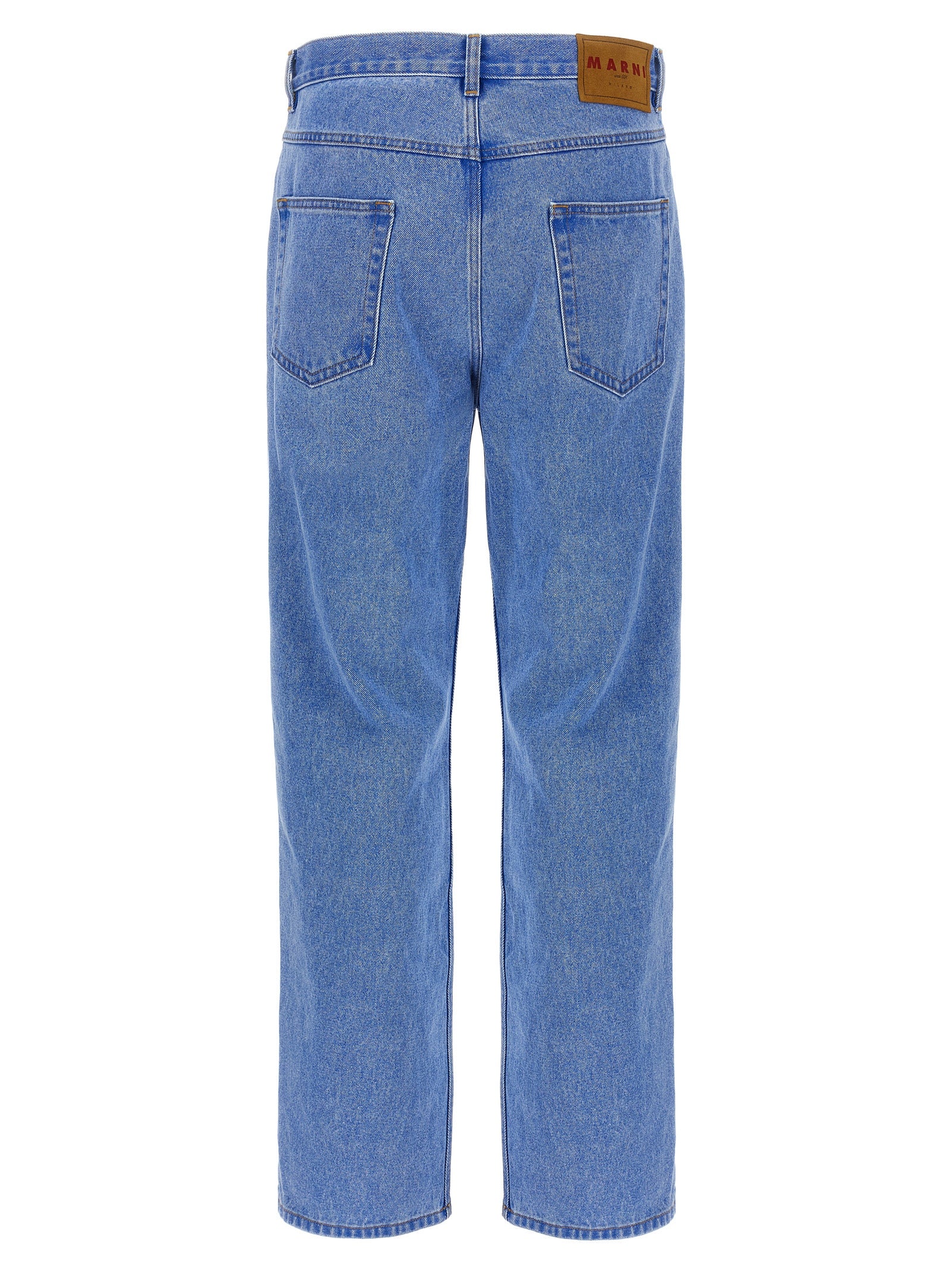 Marni Blue Cotton Jeans Denim
