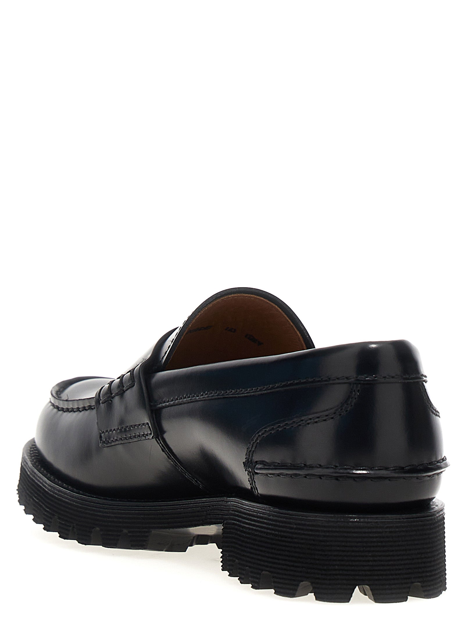 Church's Black Cowhide Slip-On Loafers