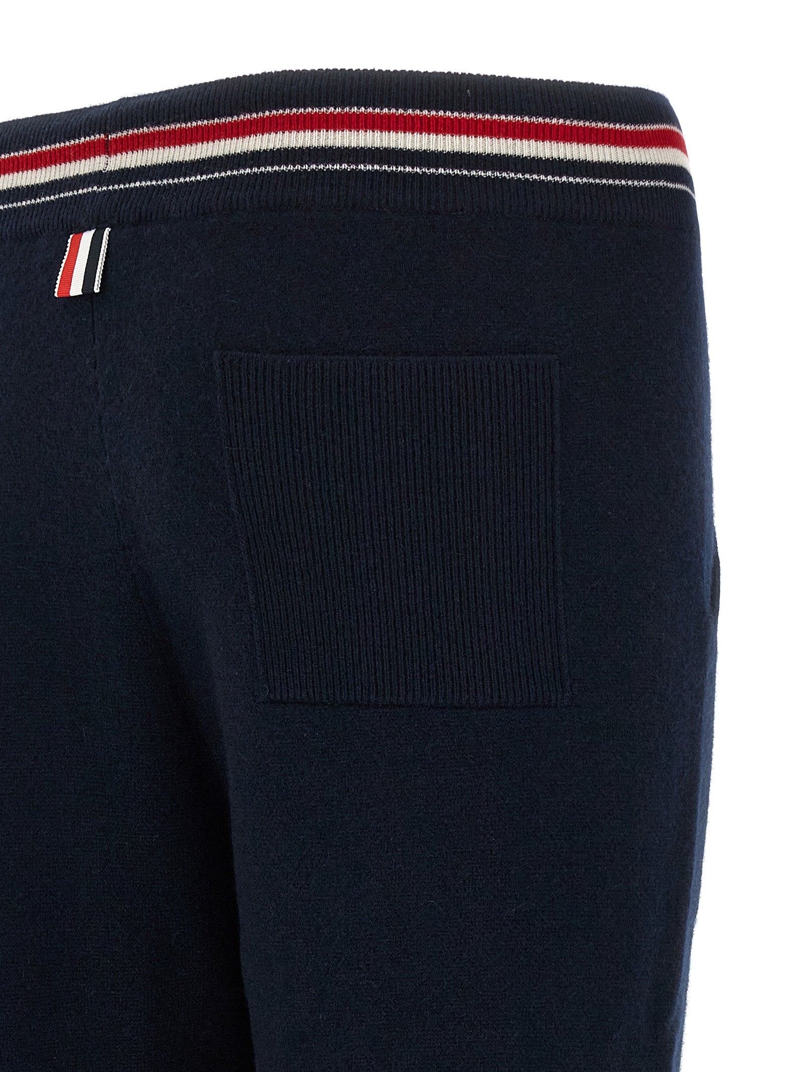 Thom Browne Blue Cashmere Joggers (Workout Pants)