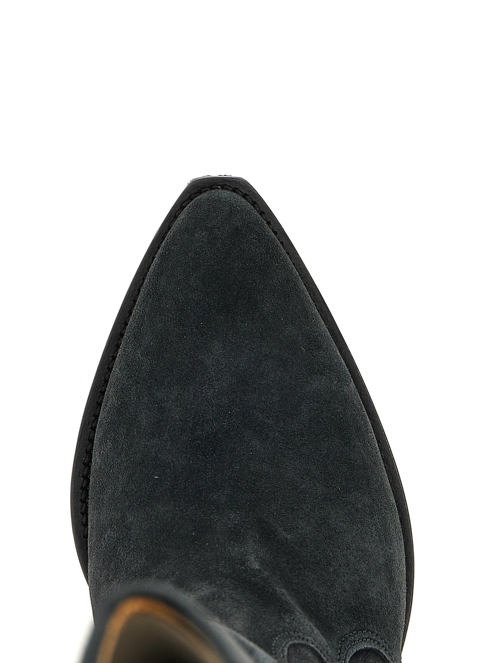 Isabel Marant Black Calfskin Chelsea Boots