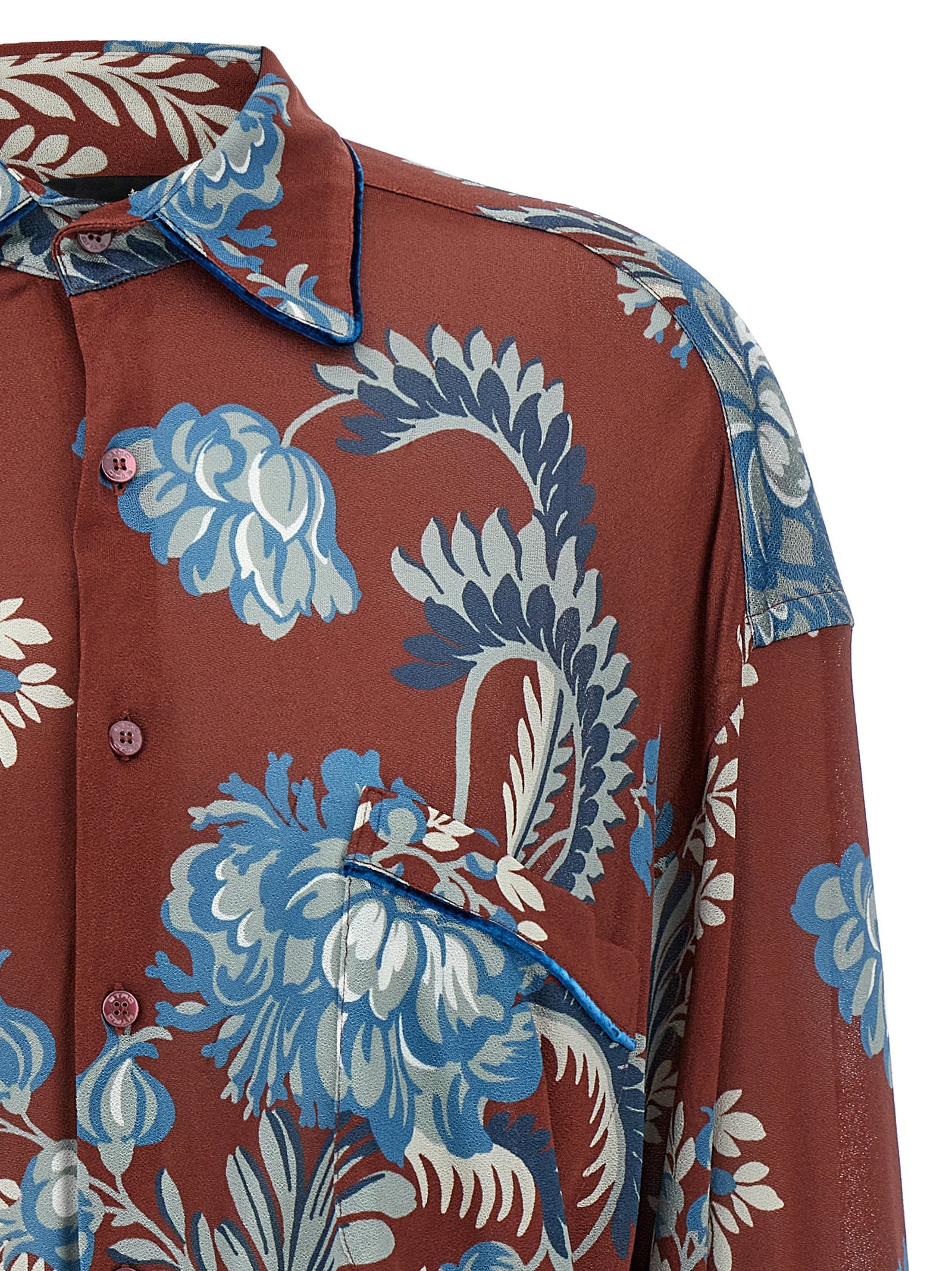 Etro Multicolor Viscose Blouse