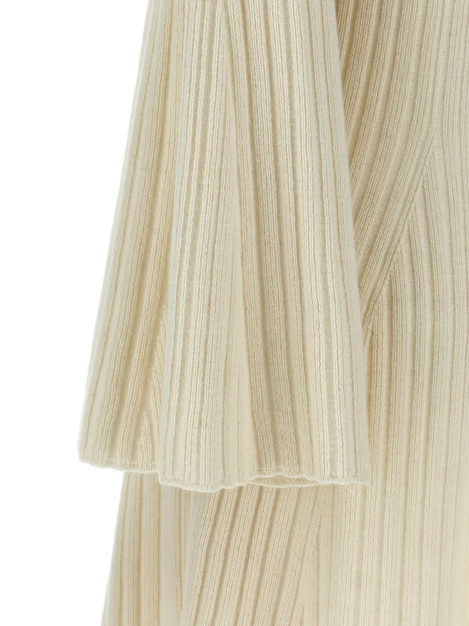 ANTONINO VALENTI White Cashmere Mini Skirt
