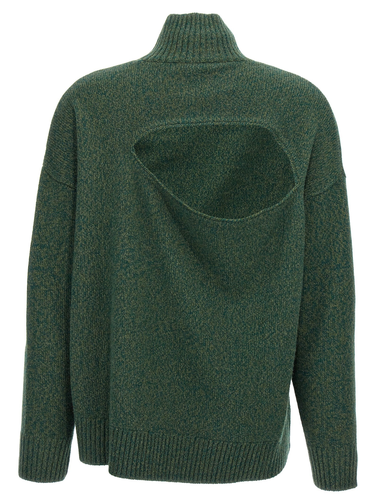 Victoria Beckham Bicolor Wool Cardigan