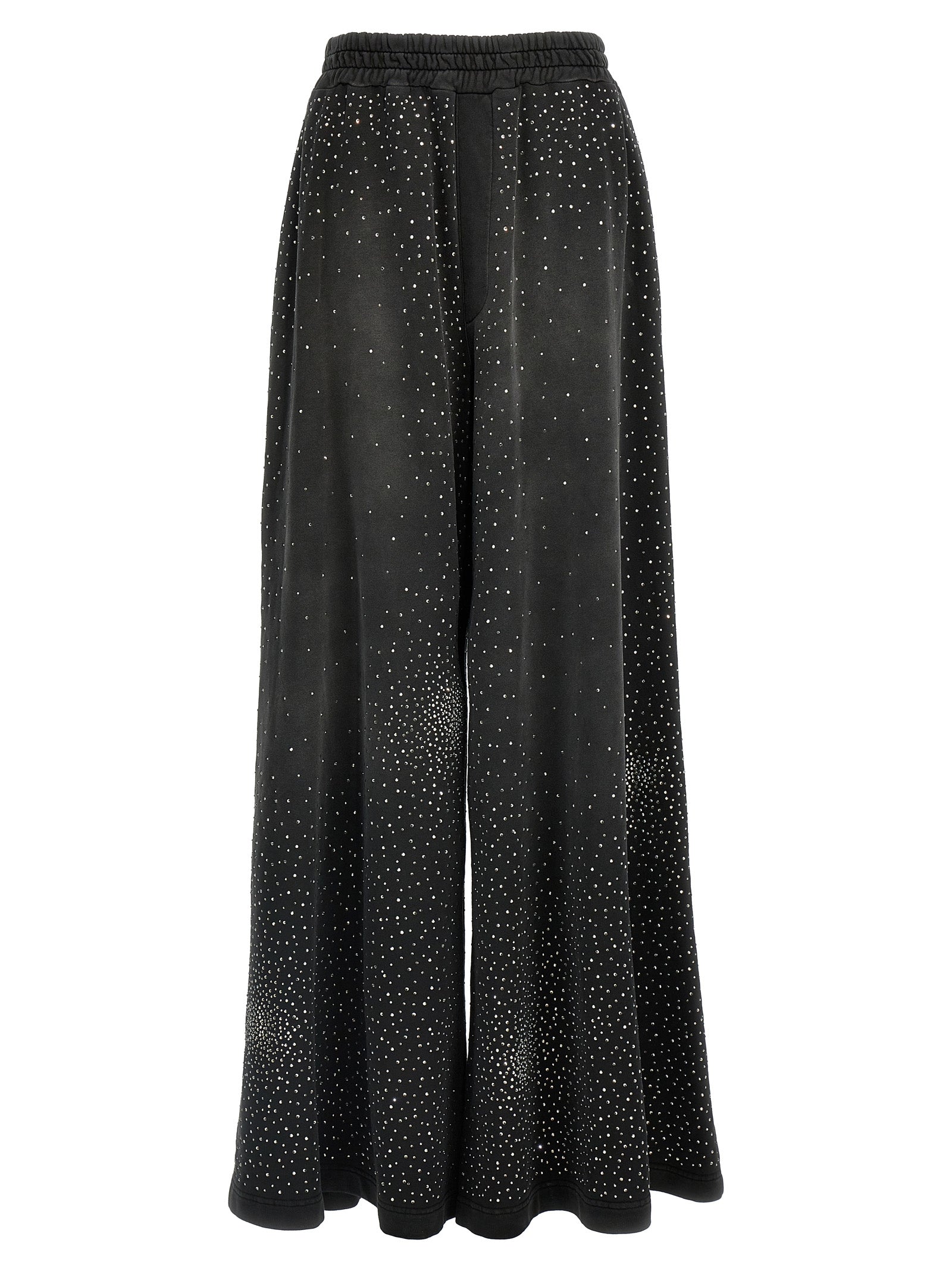 Giuseppe Di Morabito Black Cotton Joggers (Workout Pants)