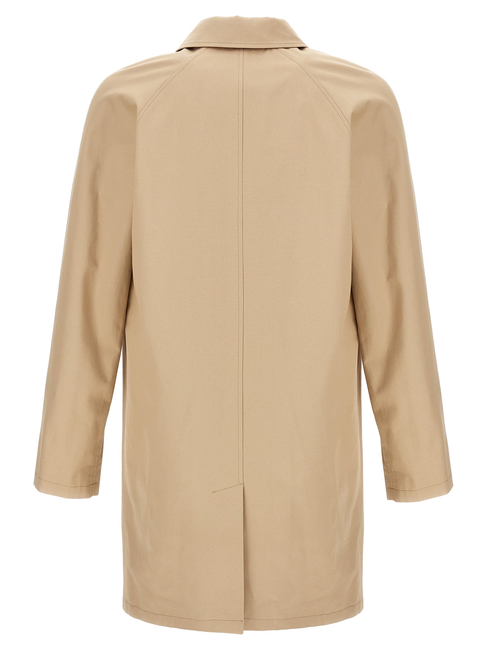A.P.C. Beige Cotton Coat