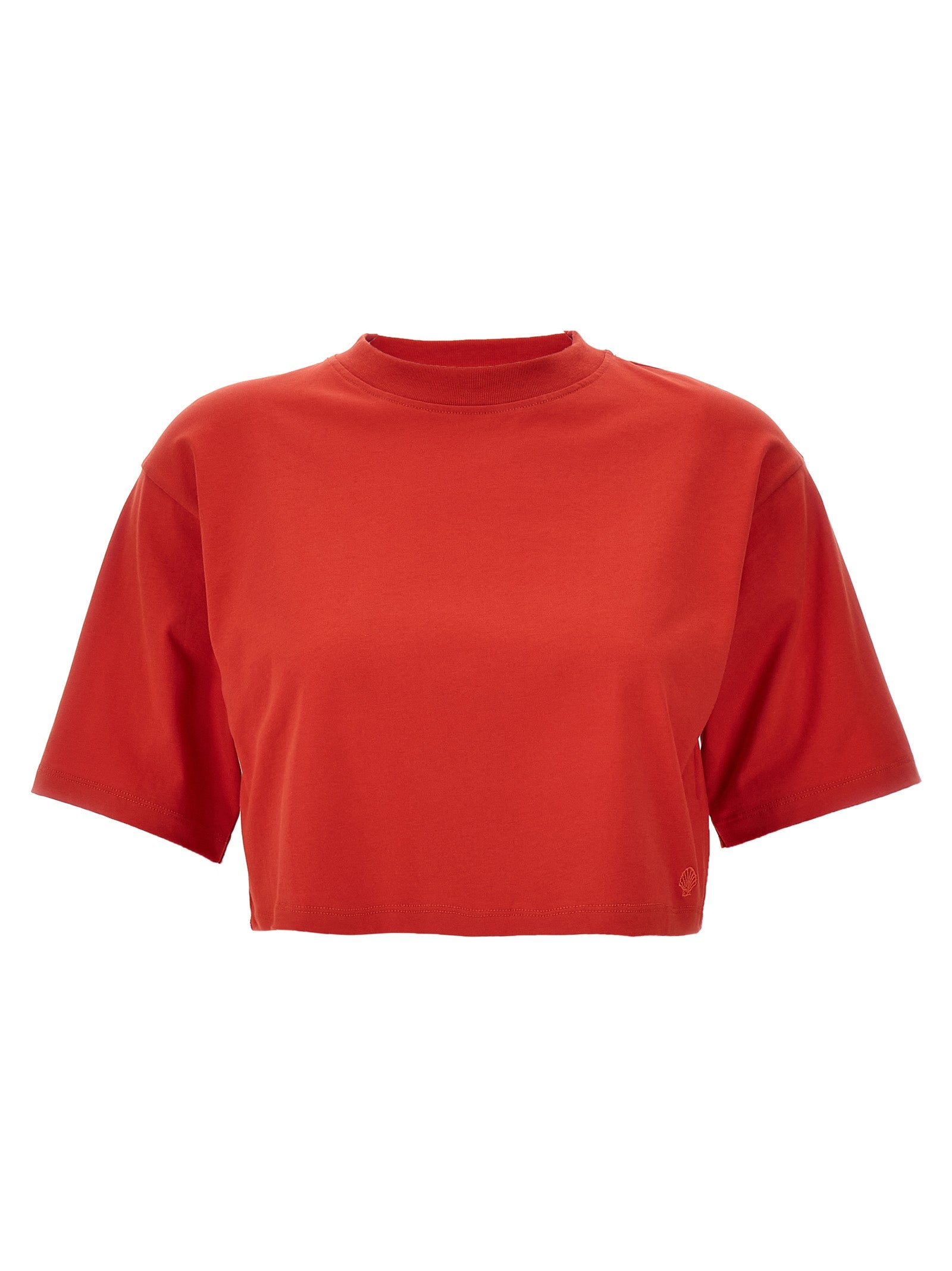 Loulou De Saison Red Cotton T-Shirt