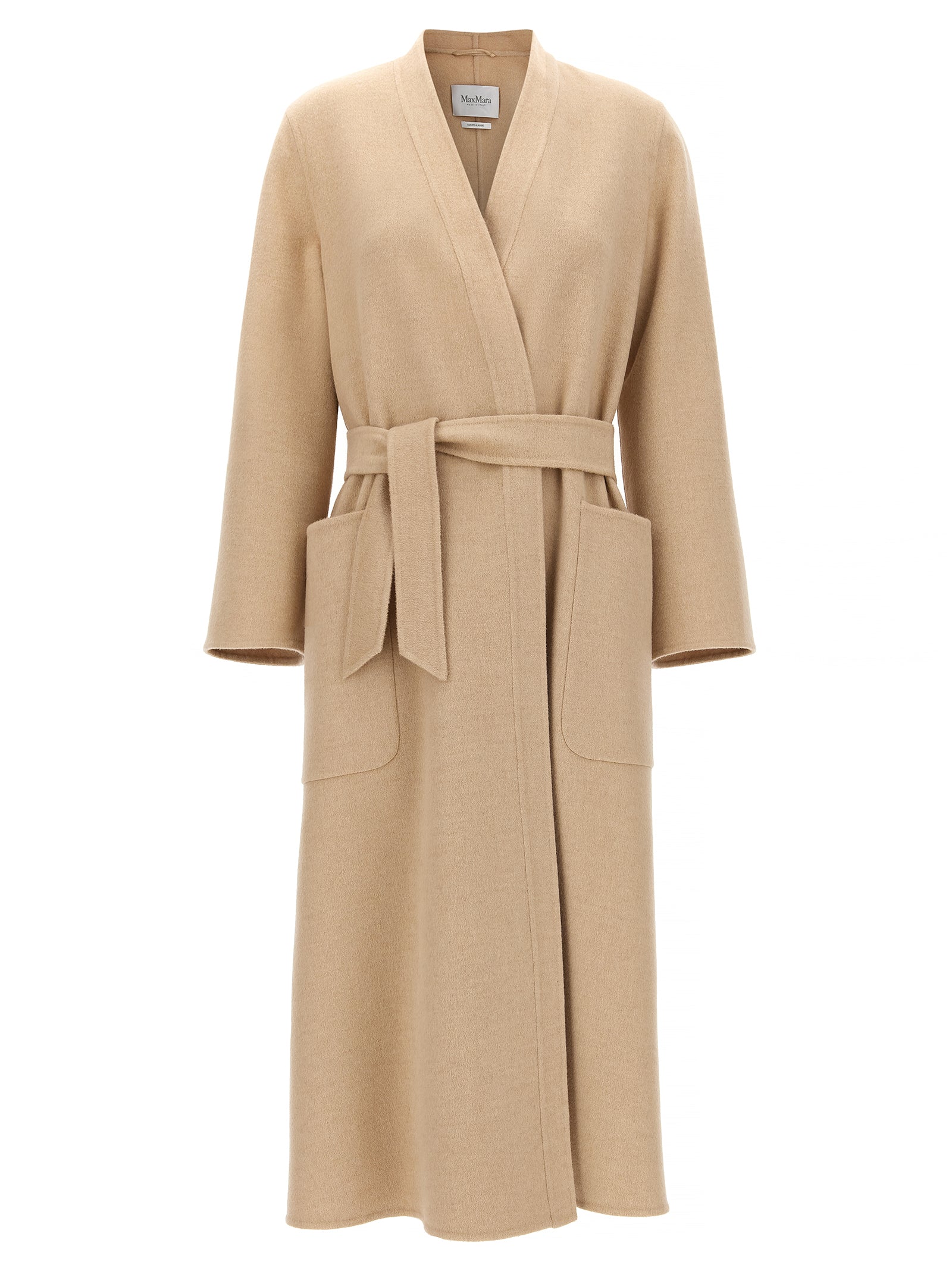 Max Mara Beige Wool Coat