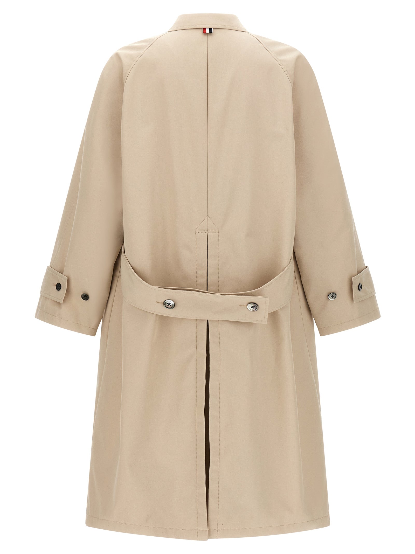Thom Browne Beige Polyester Coat