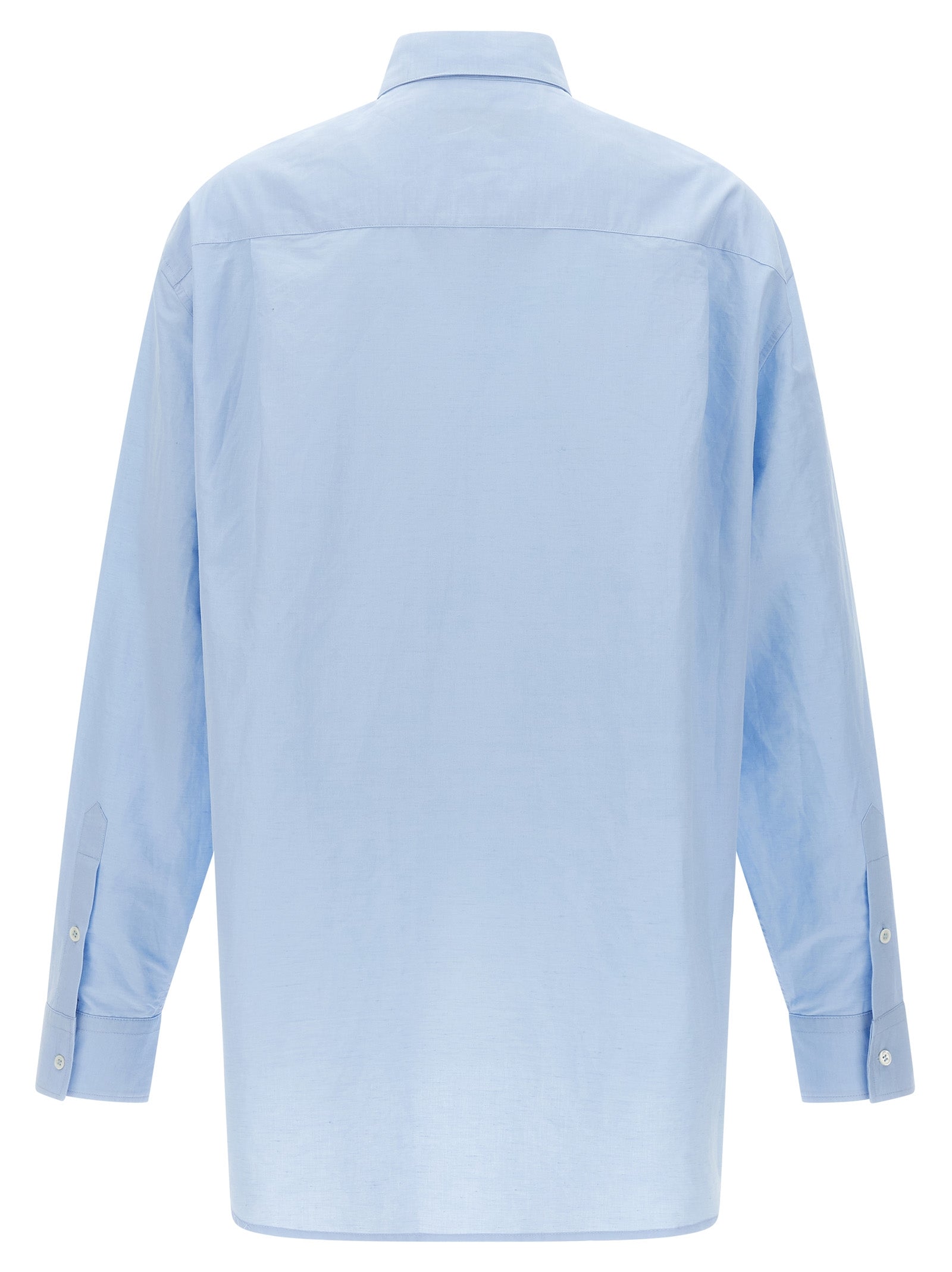 J.W.Anderson Blue Linen Blouse