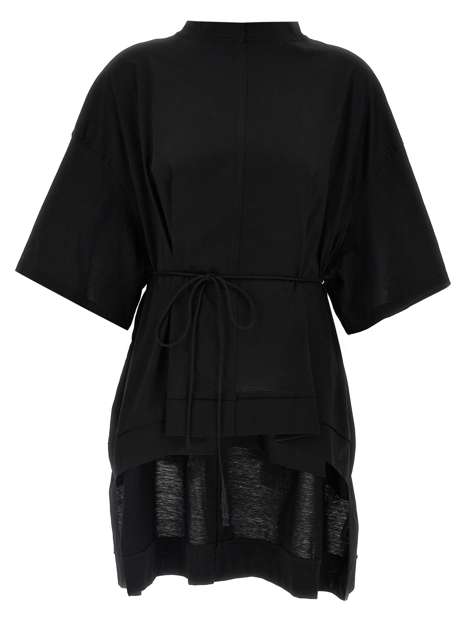 DI.LA3 PARI' Black Cotton T-Shirt