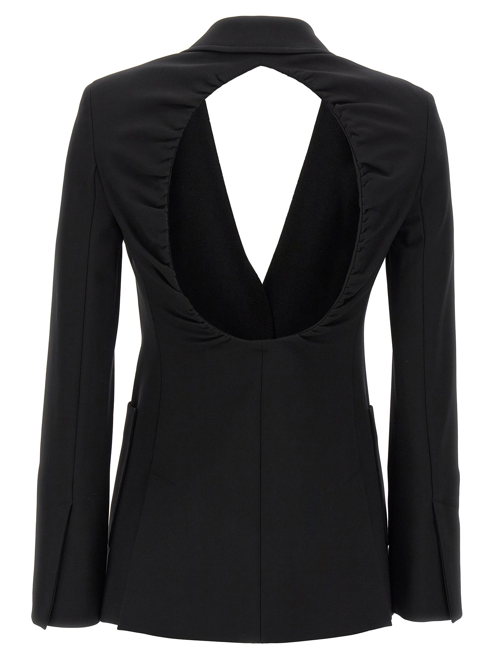 Max Mara Black Viscose Blazer