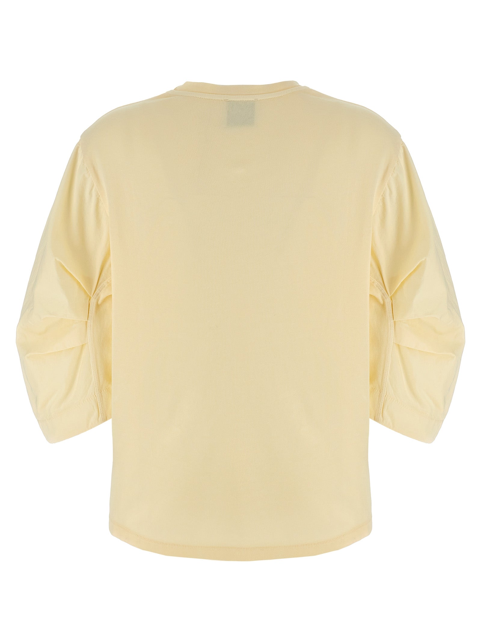 NUDE Beige Cotton T-Shirt