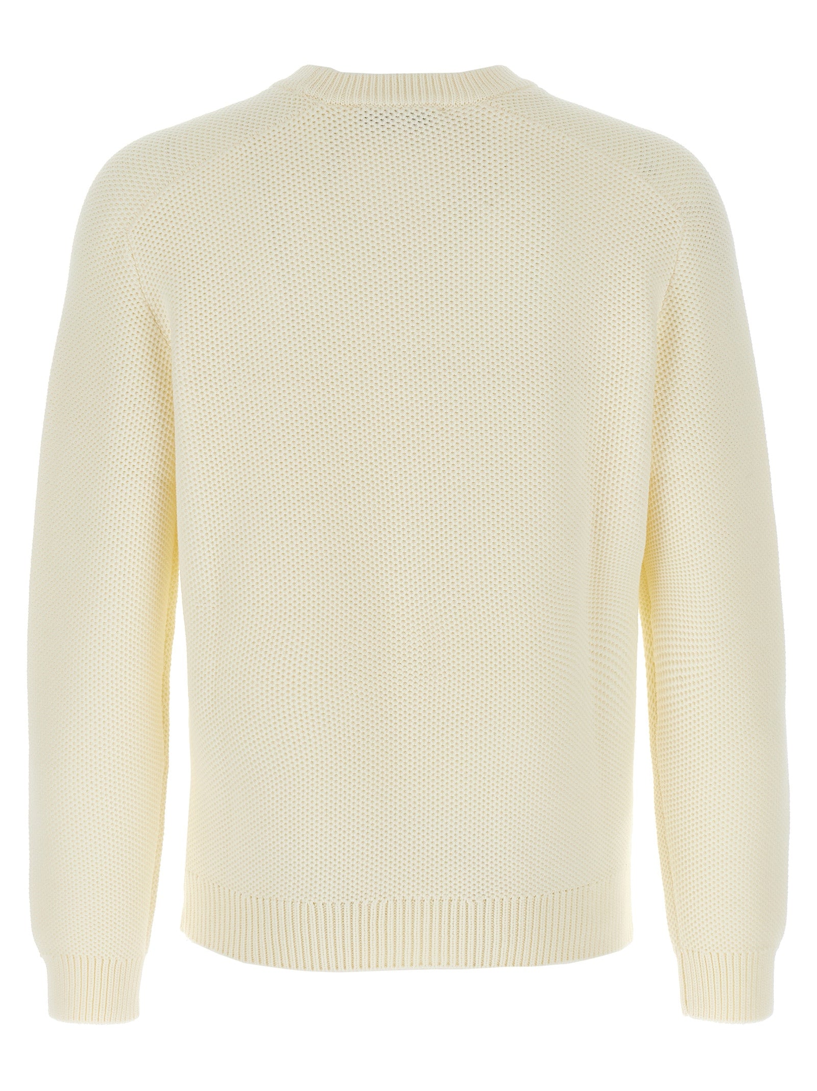 Maison Kitsuné White Cotton Cardigan