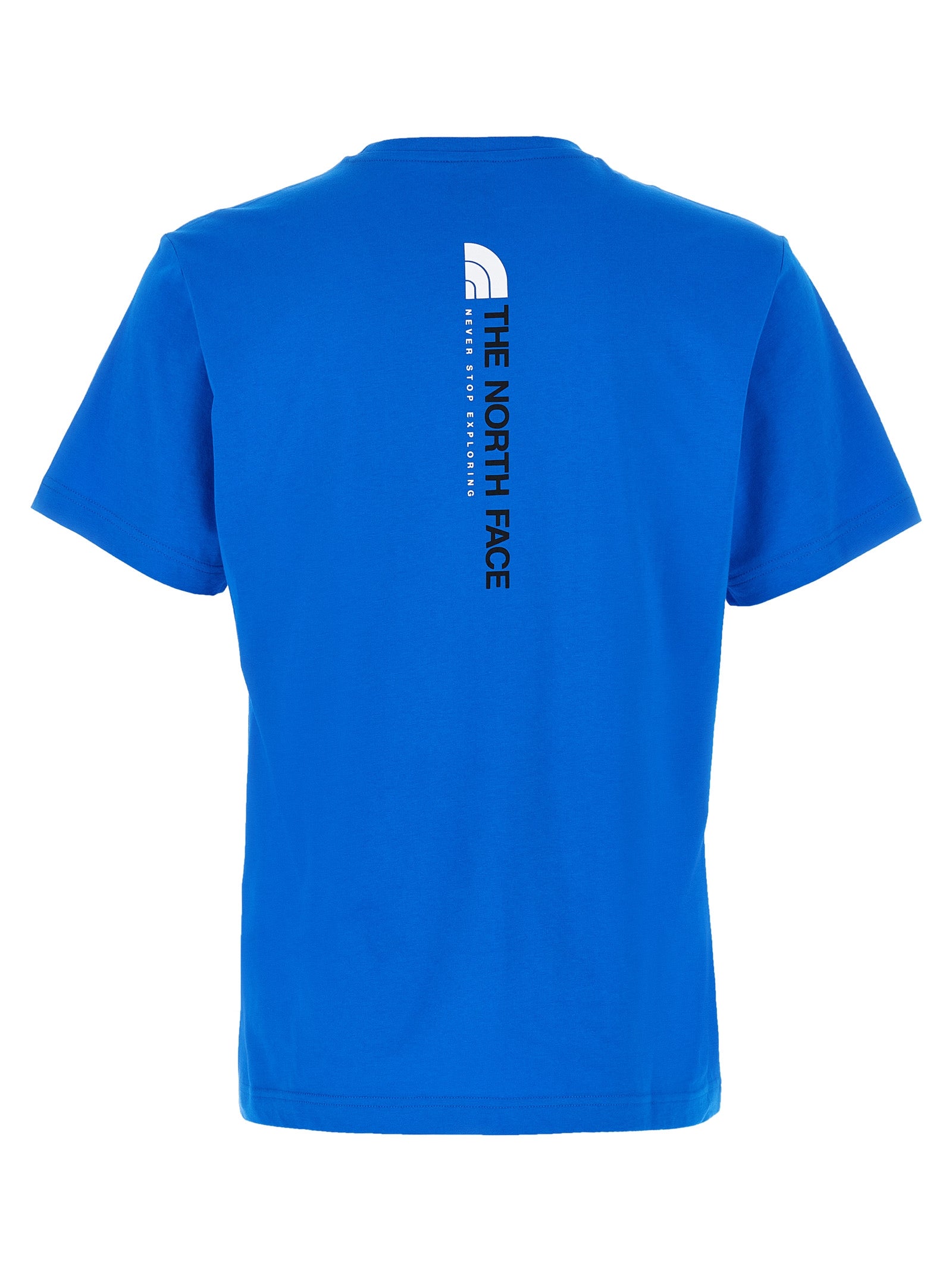 The North Face Blue Cotton T-Shirt
