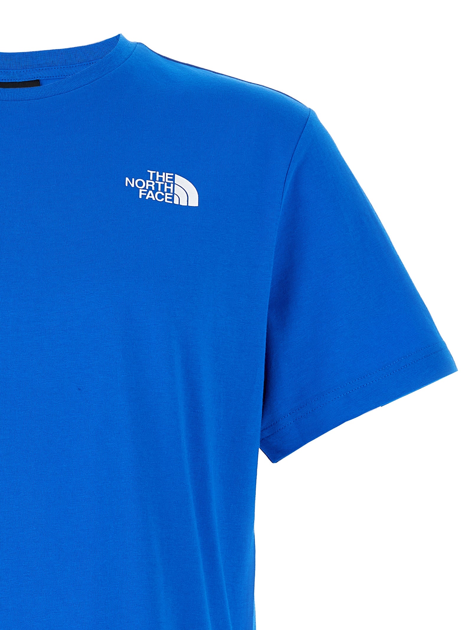 The North Face Blue Cotton T-Shirt