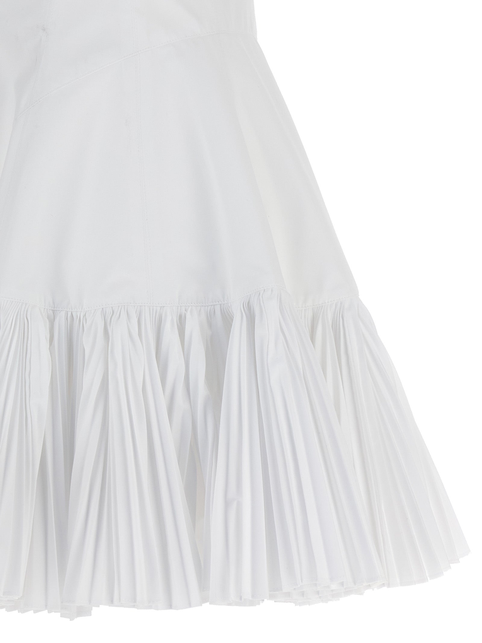 Giovanni Bedin White Polyester Short Dress