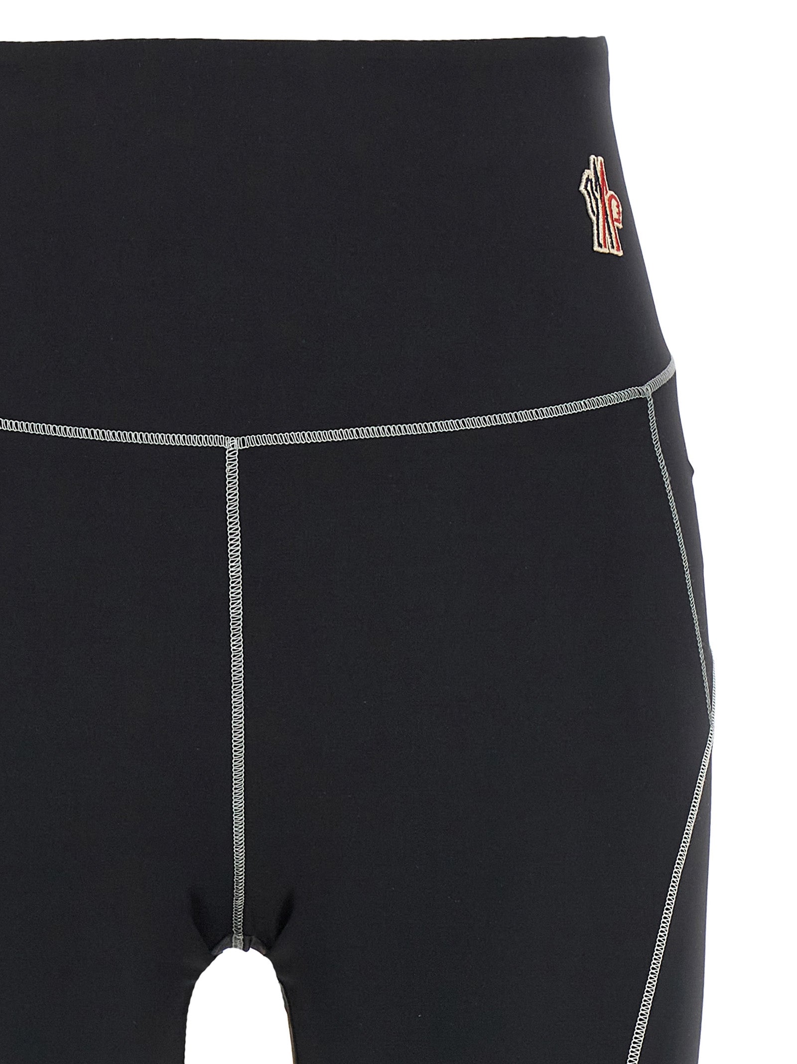 Moncler Grenoble Black Polyamide Leggings