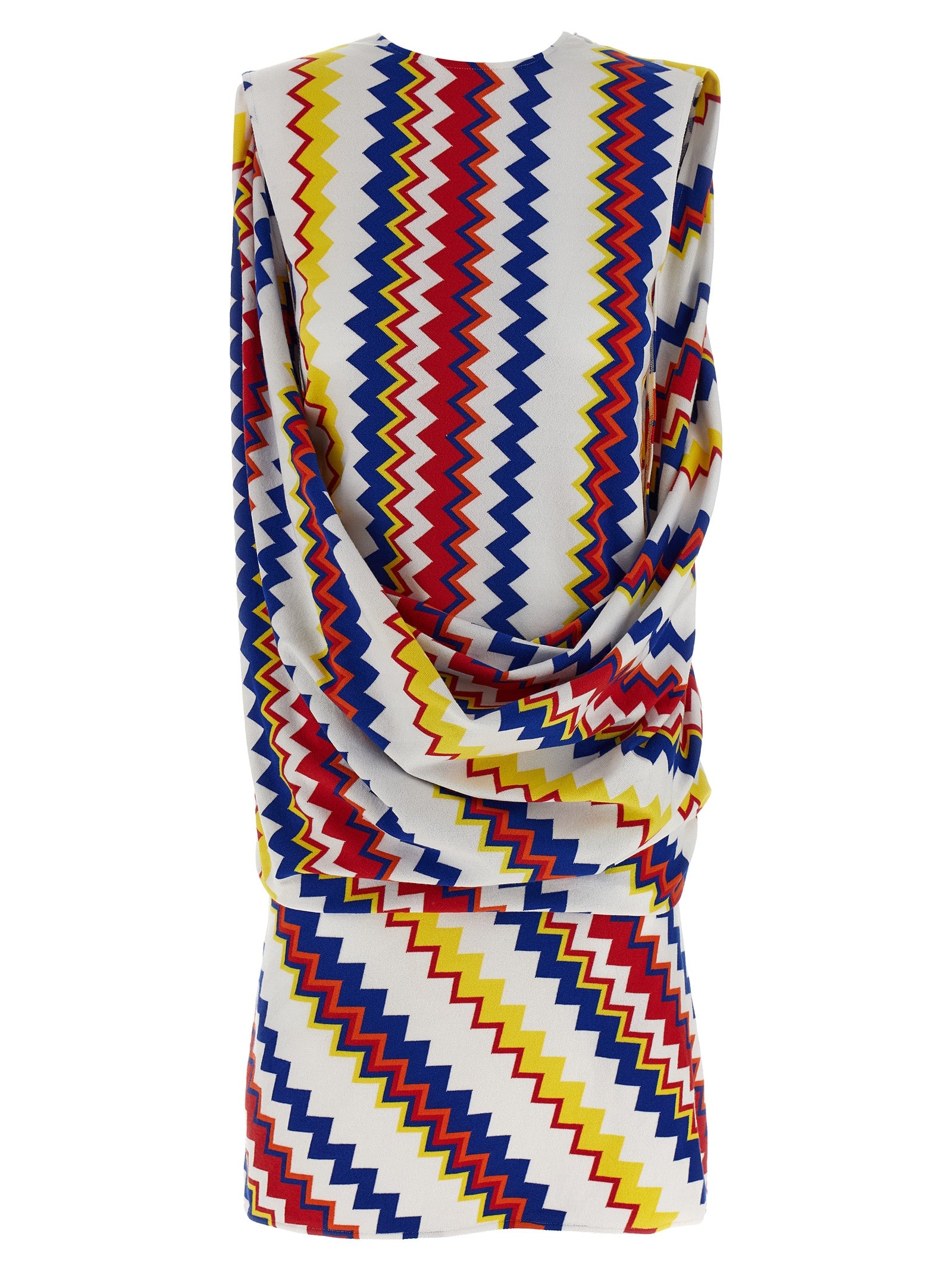 Missoni Multicolor Viscose Short Dress