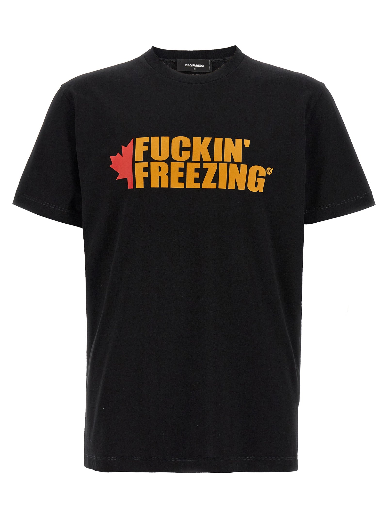 Dsquared² Black Cotton T-Shirt