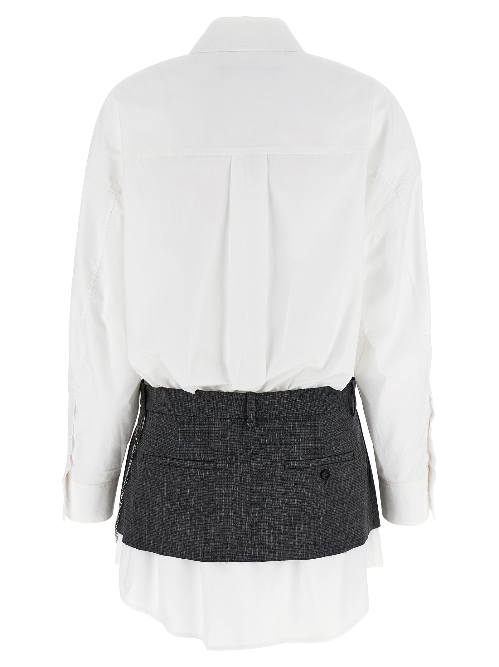 Alexander Wang Multicolor Cotton Short Dress