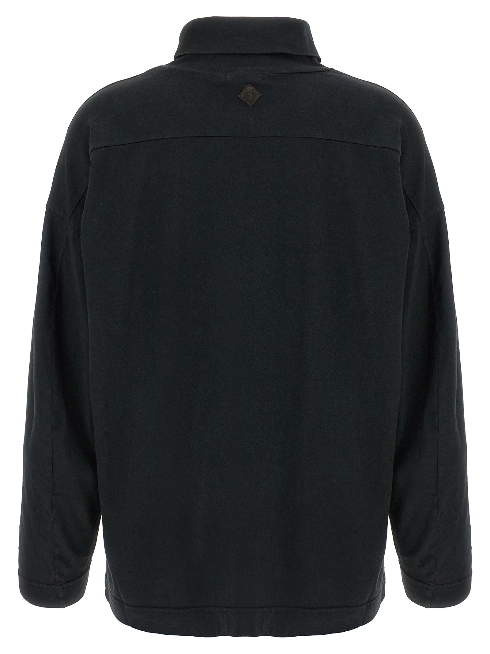 Haikure Black Cotton Cardigan