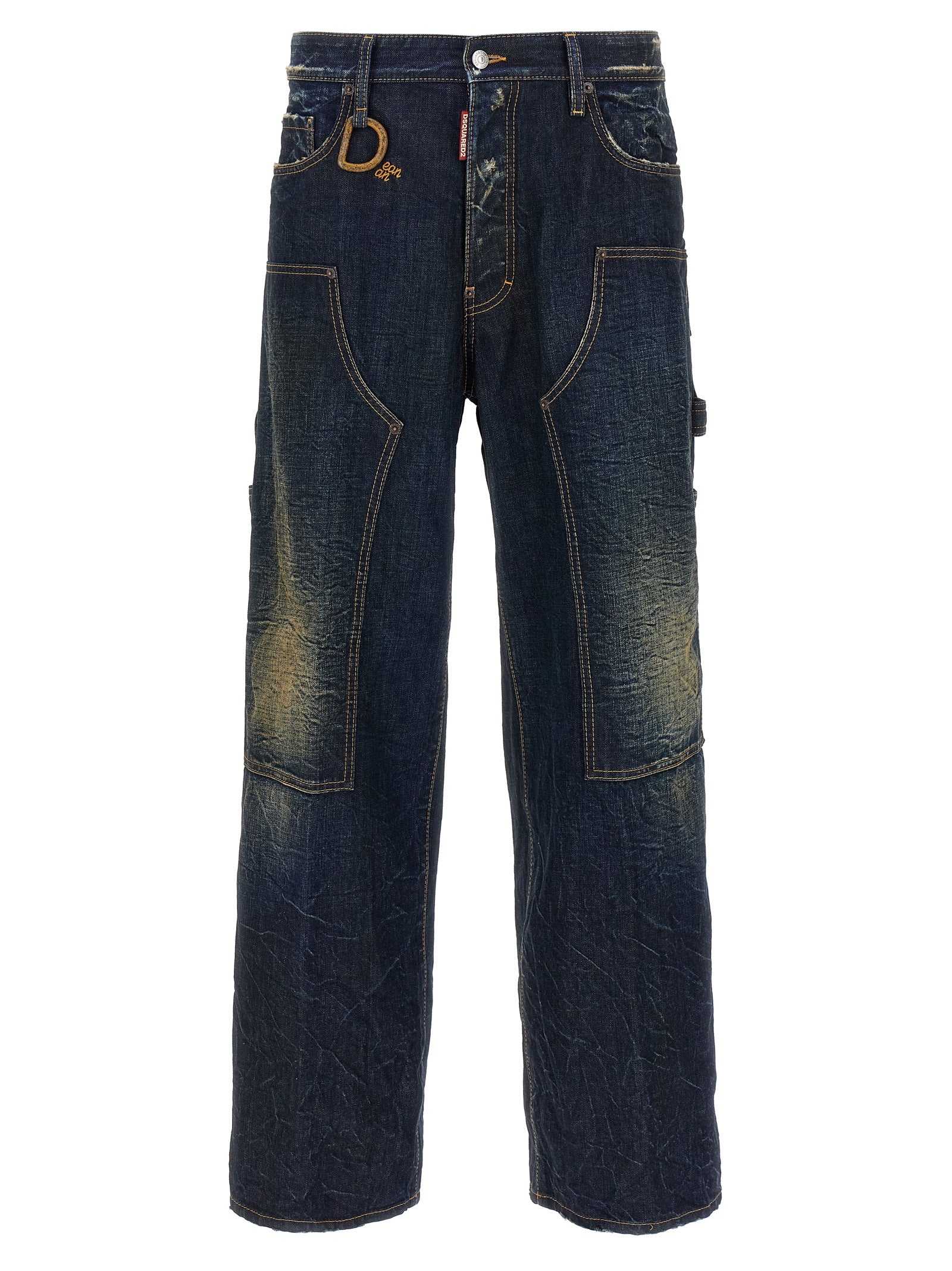Dsquared² Blue Cotton Jeans Denim
