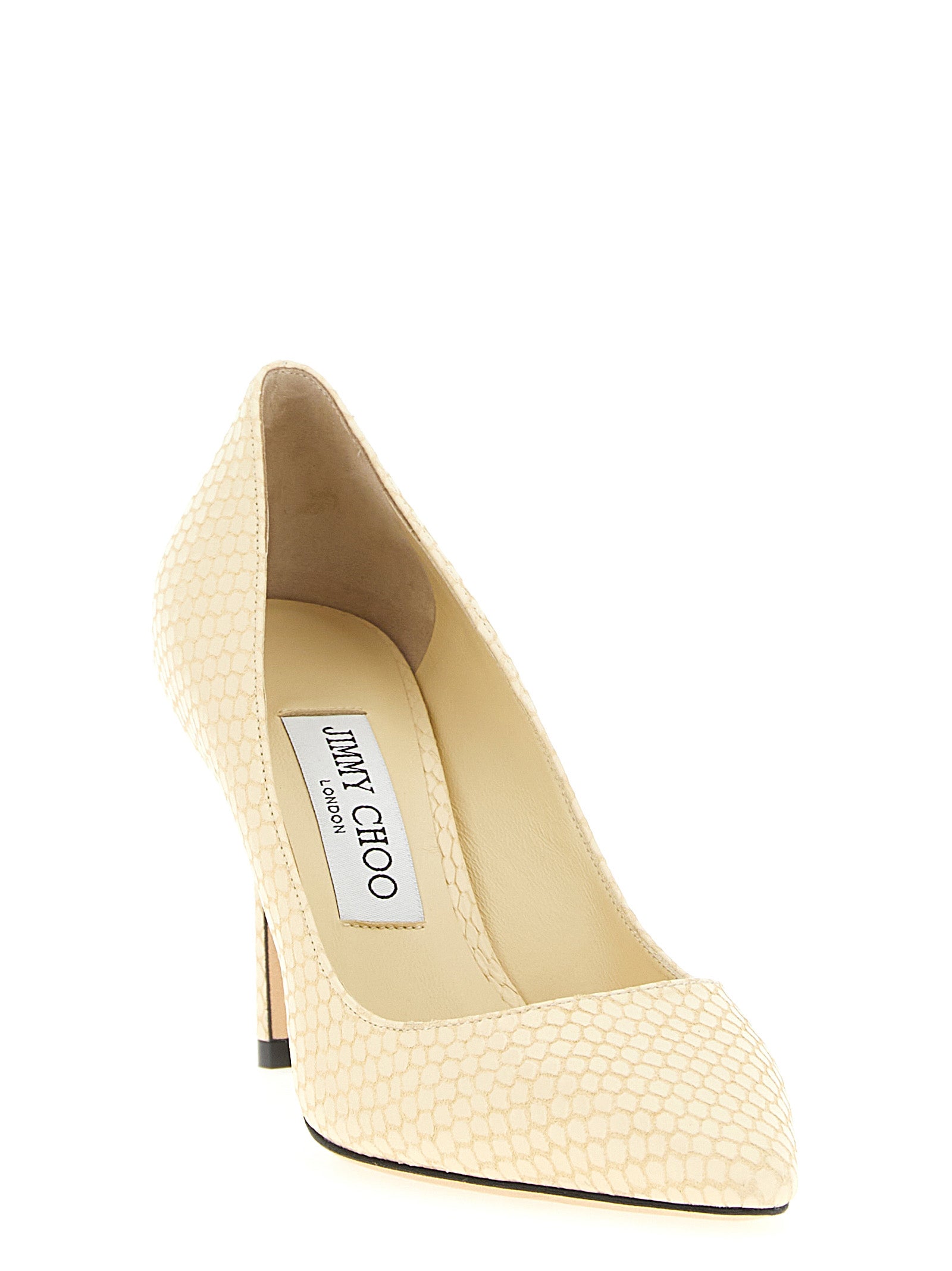Jimmy Choo Multicolor Leather High Heel Pumps