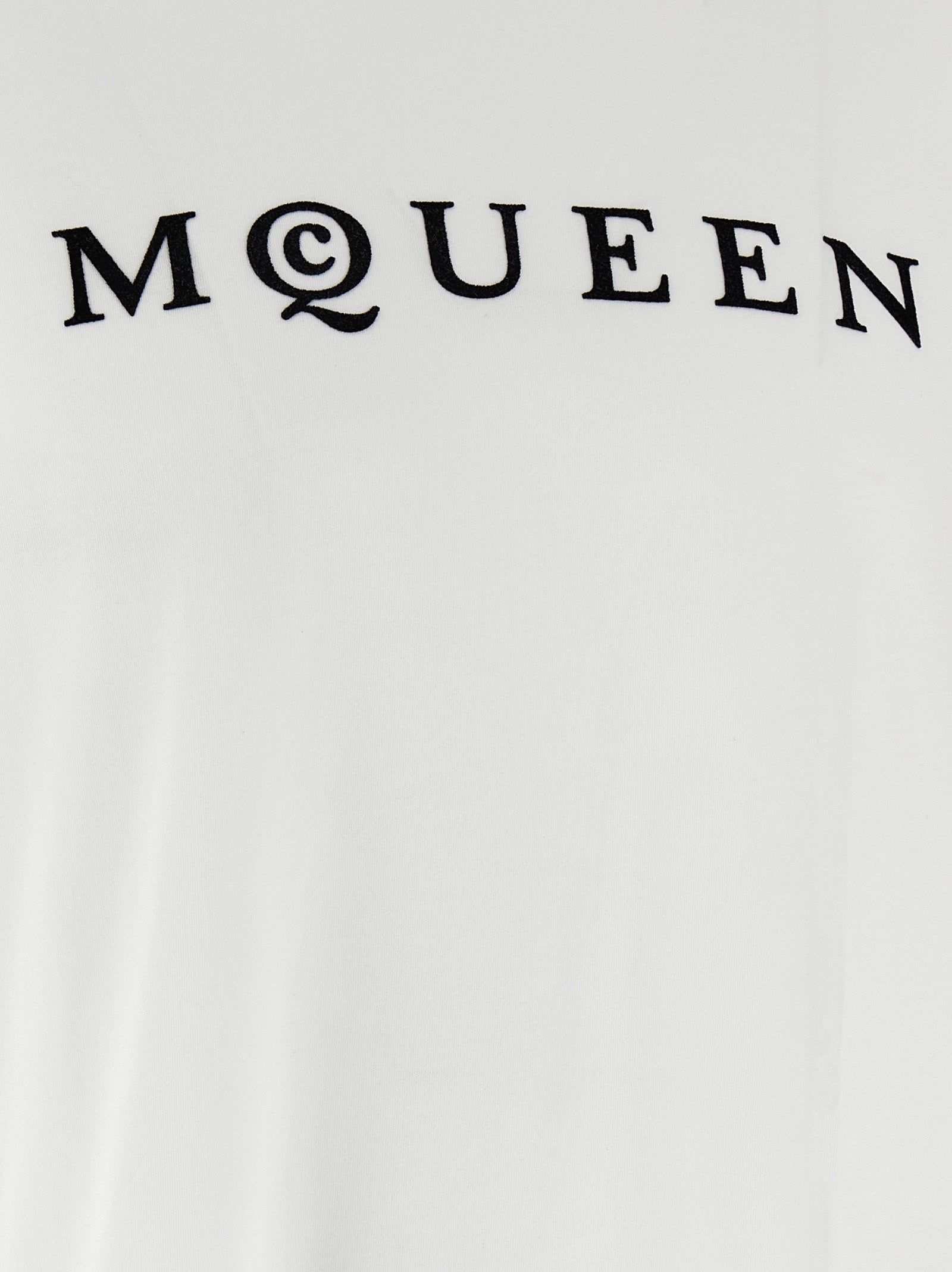 Alexander McQueen Bicolor Cotton T-Shirt