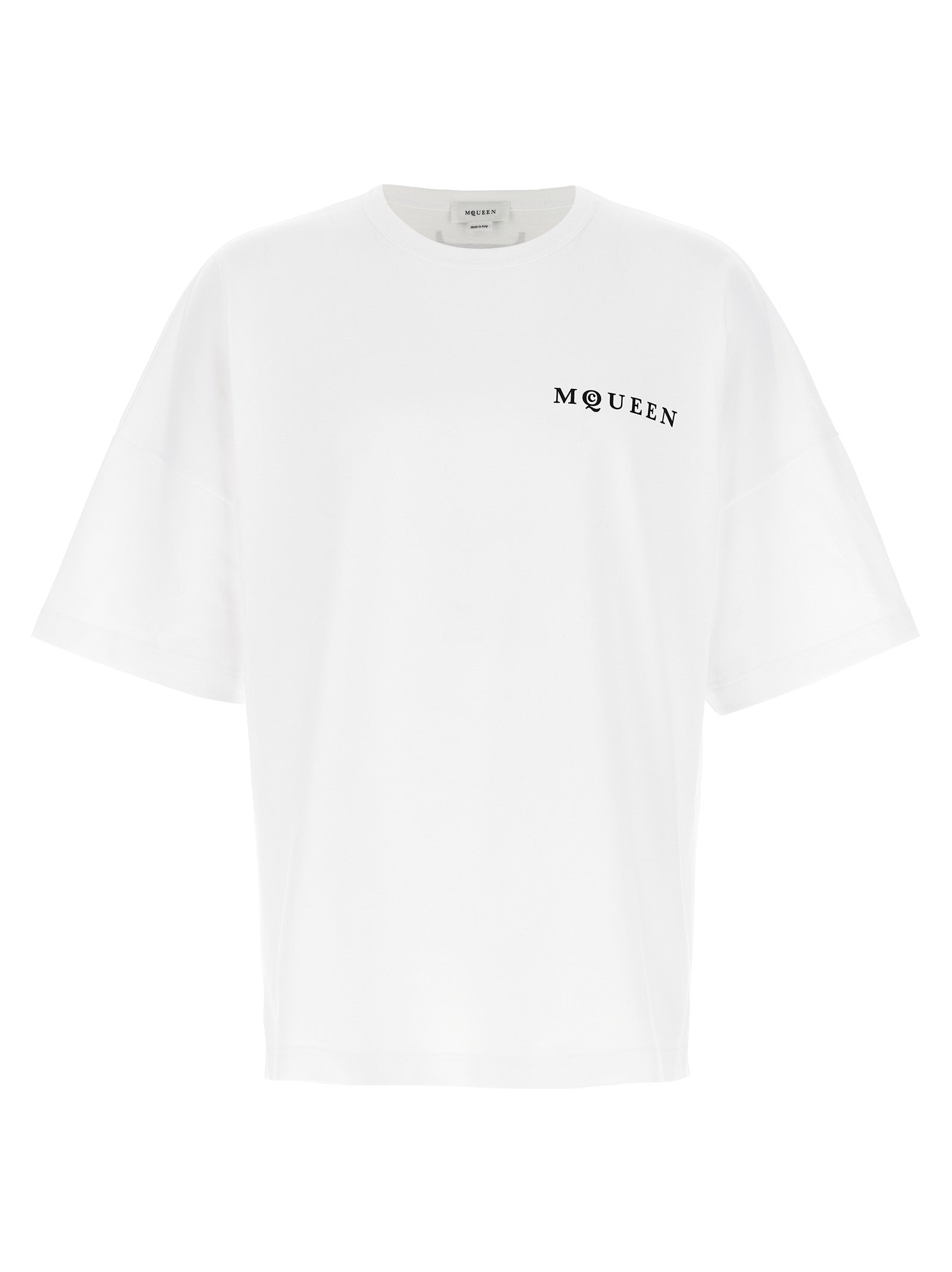 Alexander McQueen Bicolor Cotton T-Shirt