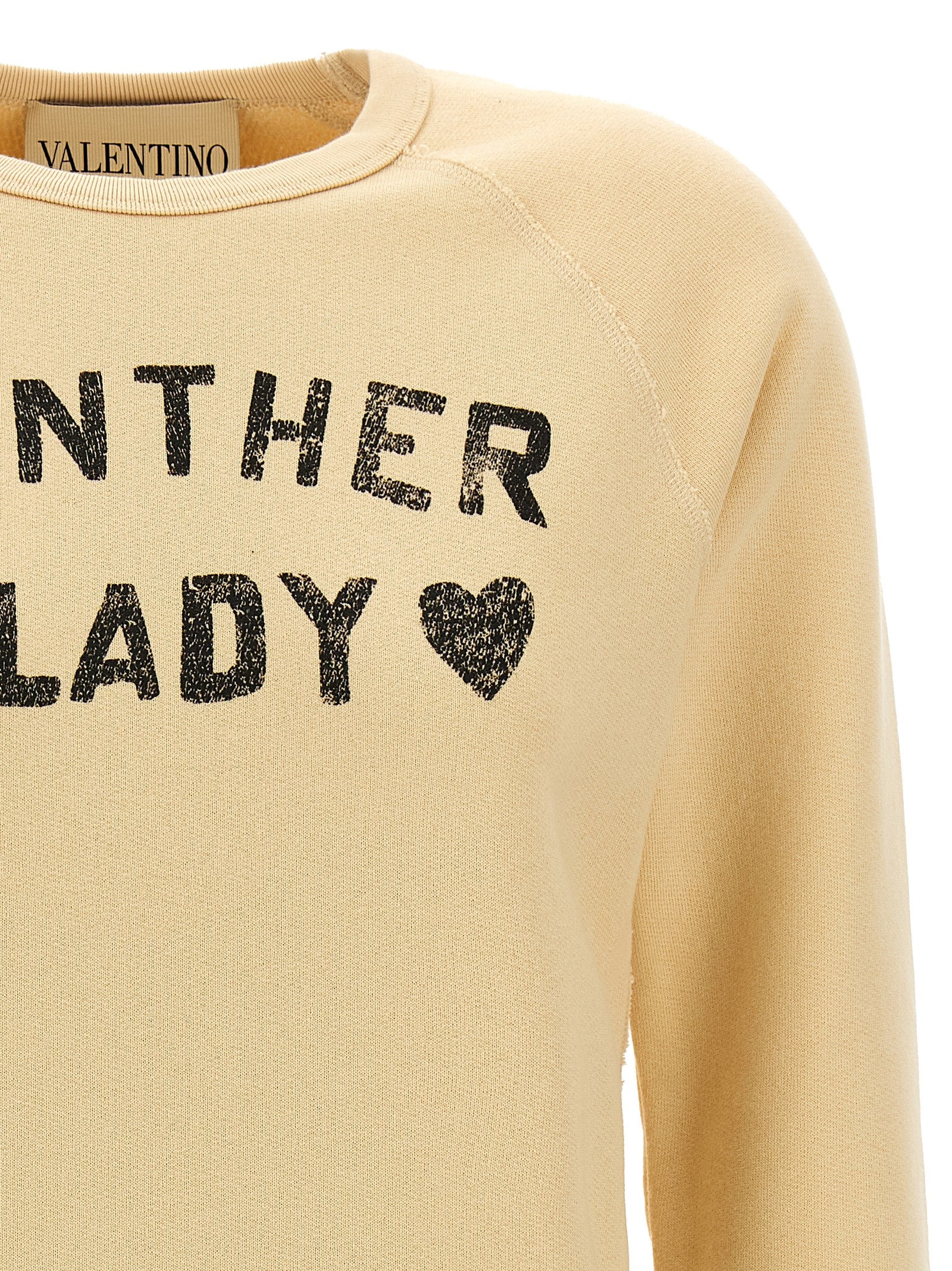 Valentino Garavani Beige Cotton Sweatshirt