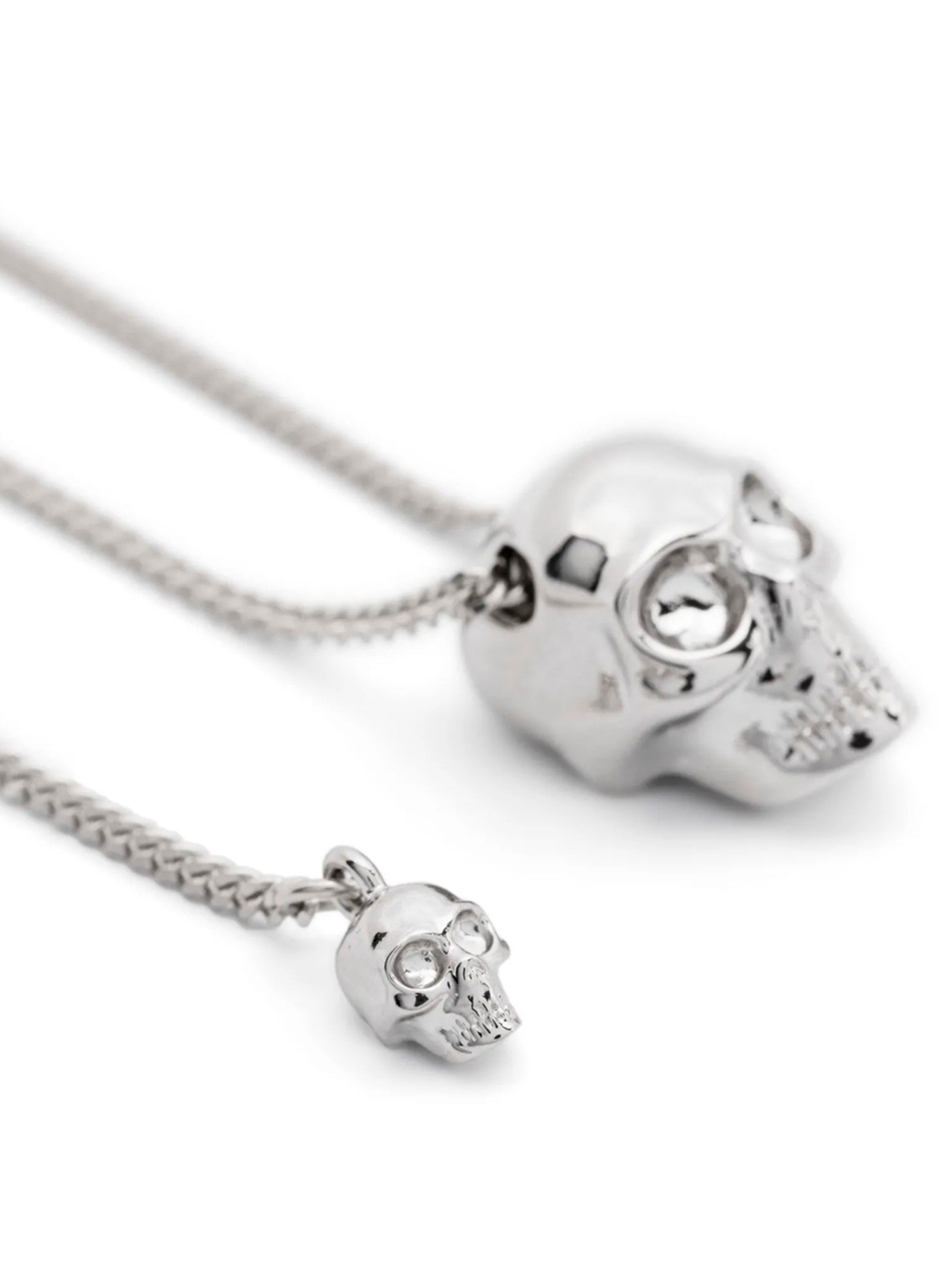 Alexander McQueen Silver Brass Necklace