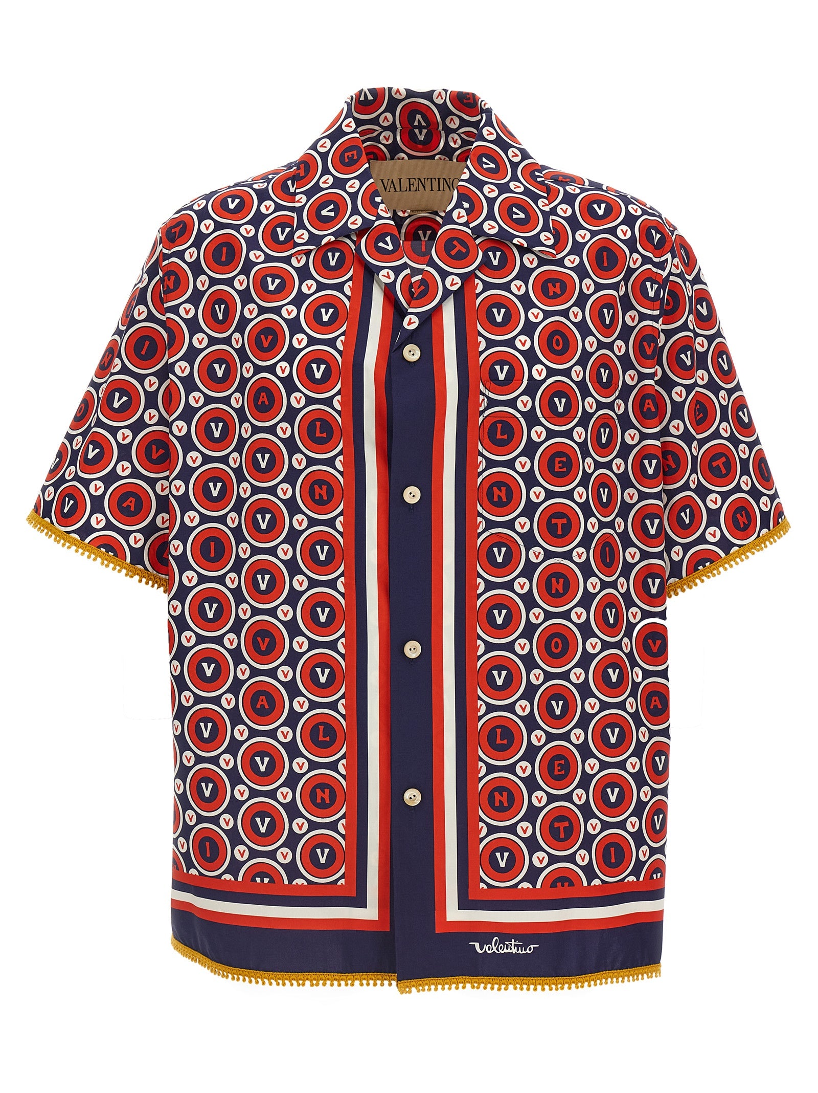 Valentino Garavani Multicolor Cotton Blouse