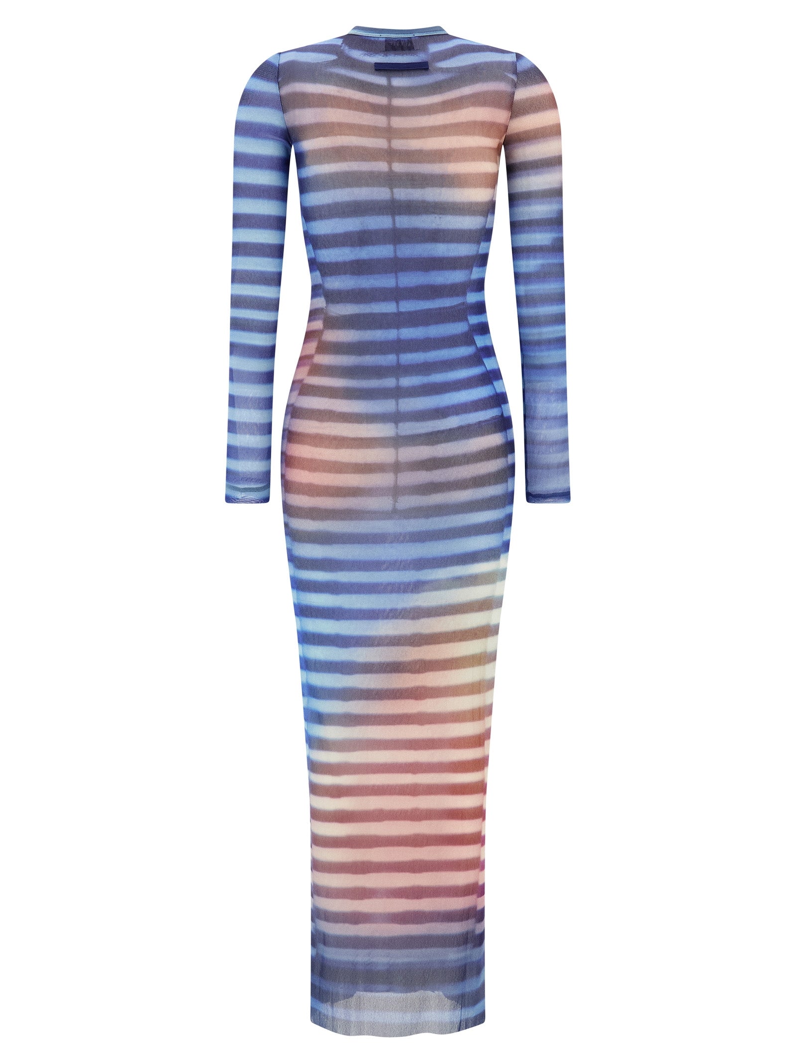 Jean Paul Gaultier Multicolor Polyamide Long Dress