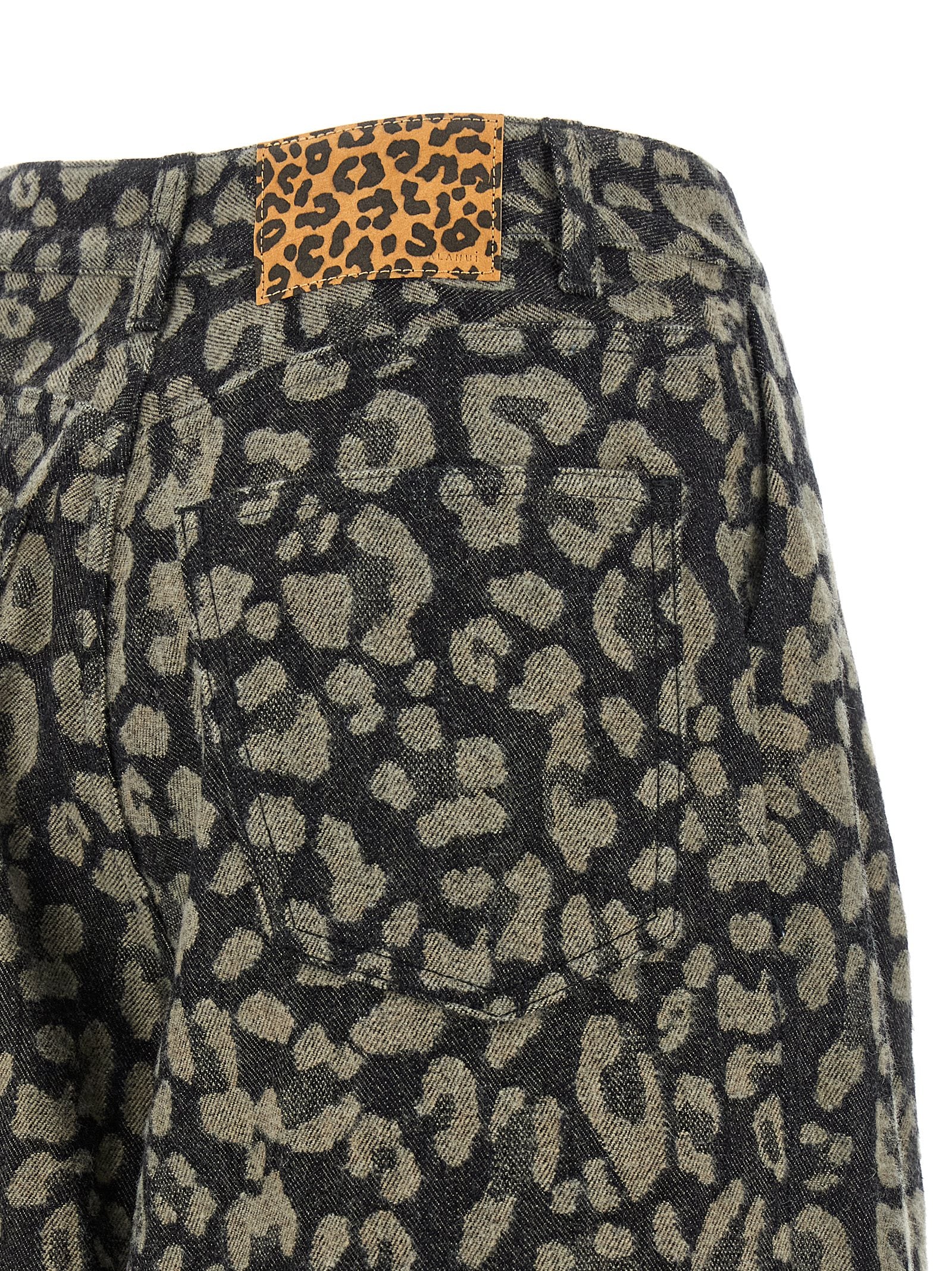 Alanui Multicolor Cotton Casual Pants