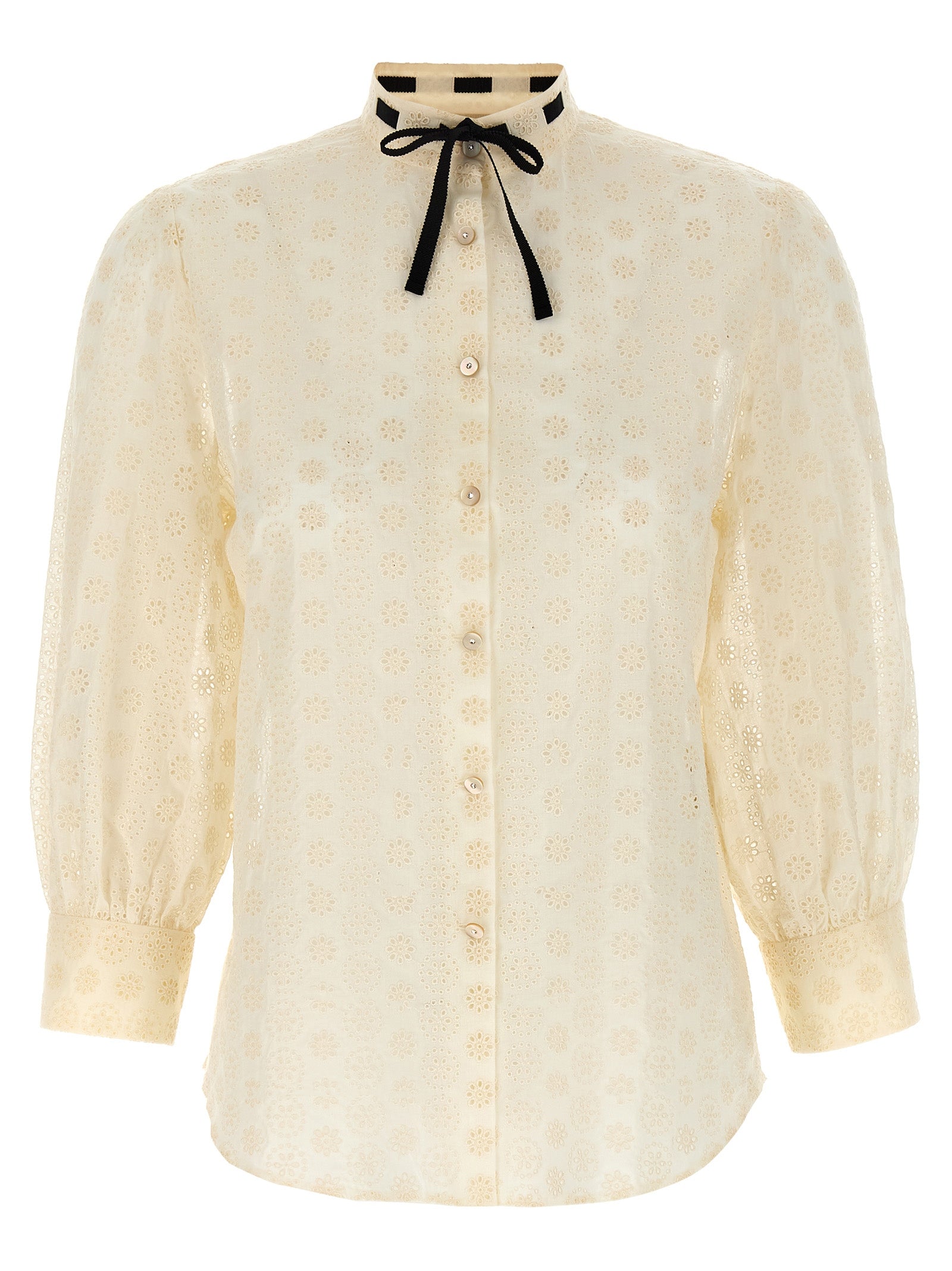 Valentino Garavani White Cotton Blouse