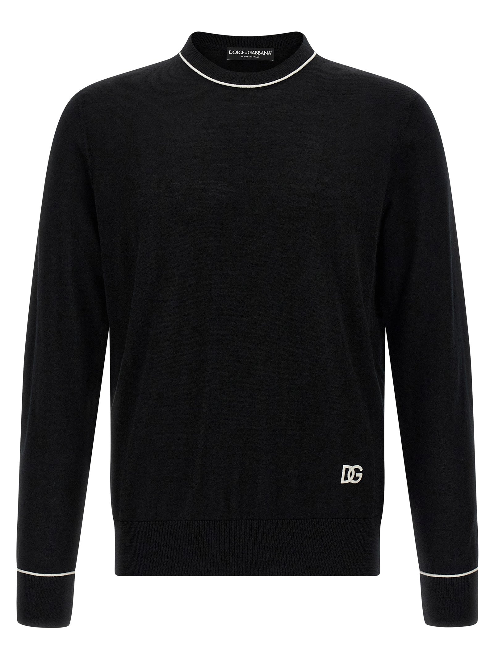 Dolce & Gabbana Black Marabou Cardigan