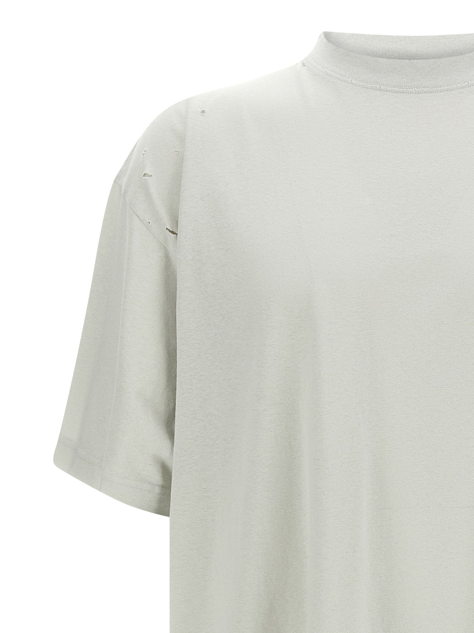 Balenciaga Beige Cotton T-Shirt